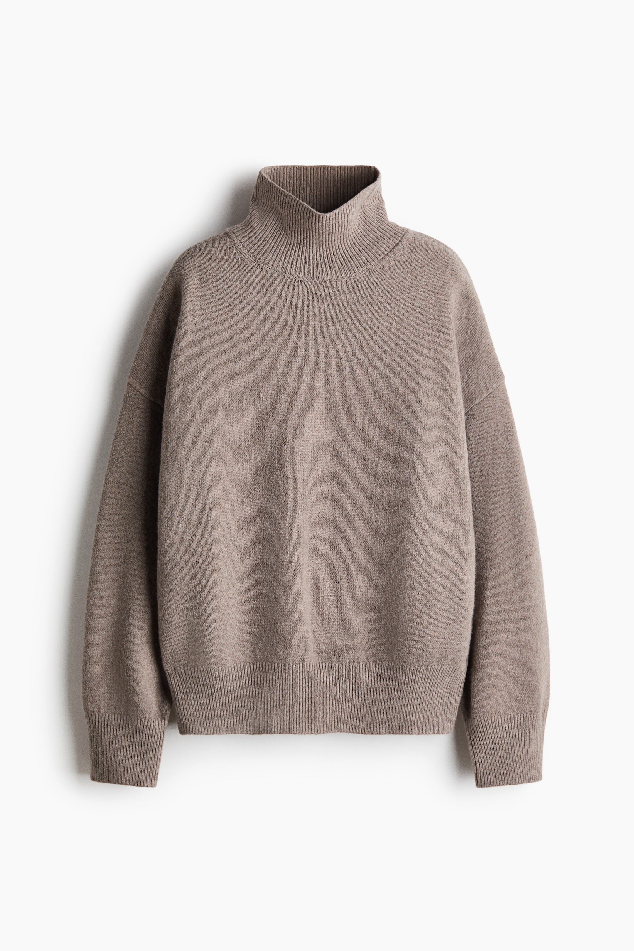 View larger image: Oversized turtleneck jumper - Mole - Ladies | H&M 1