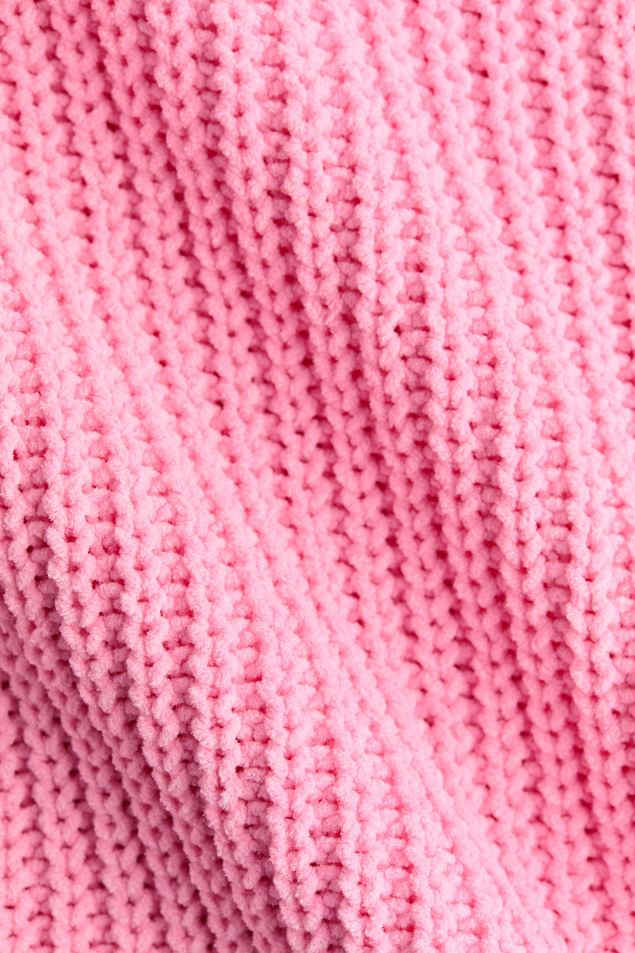 View larger image: Chenille-knit jumper - Pink - Kids | H&M IE 5