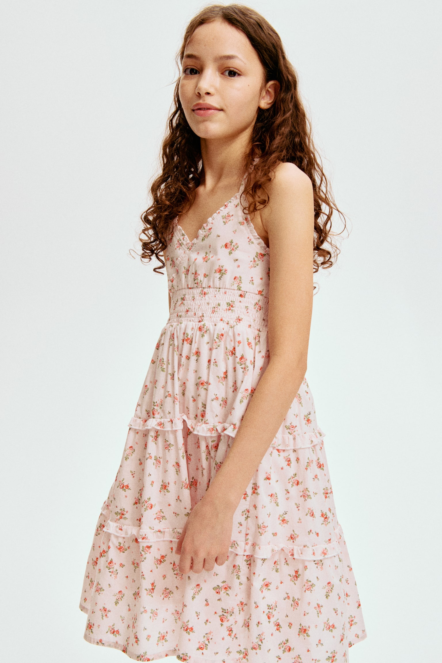 Tiered cotton dress - 1
