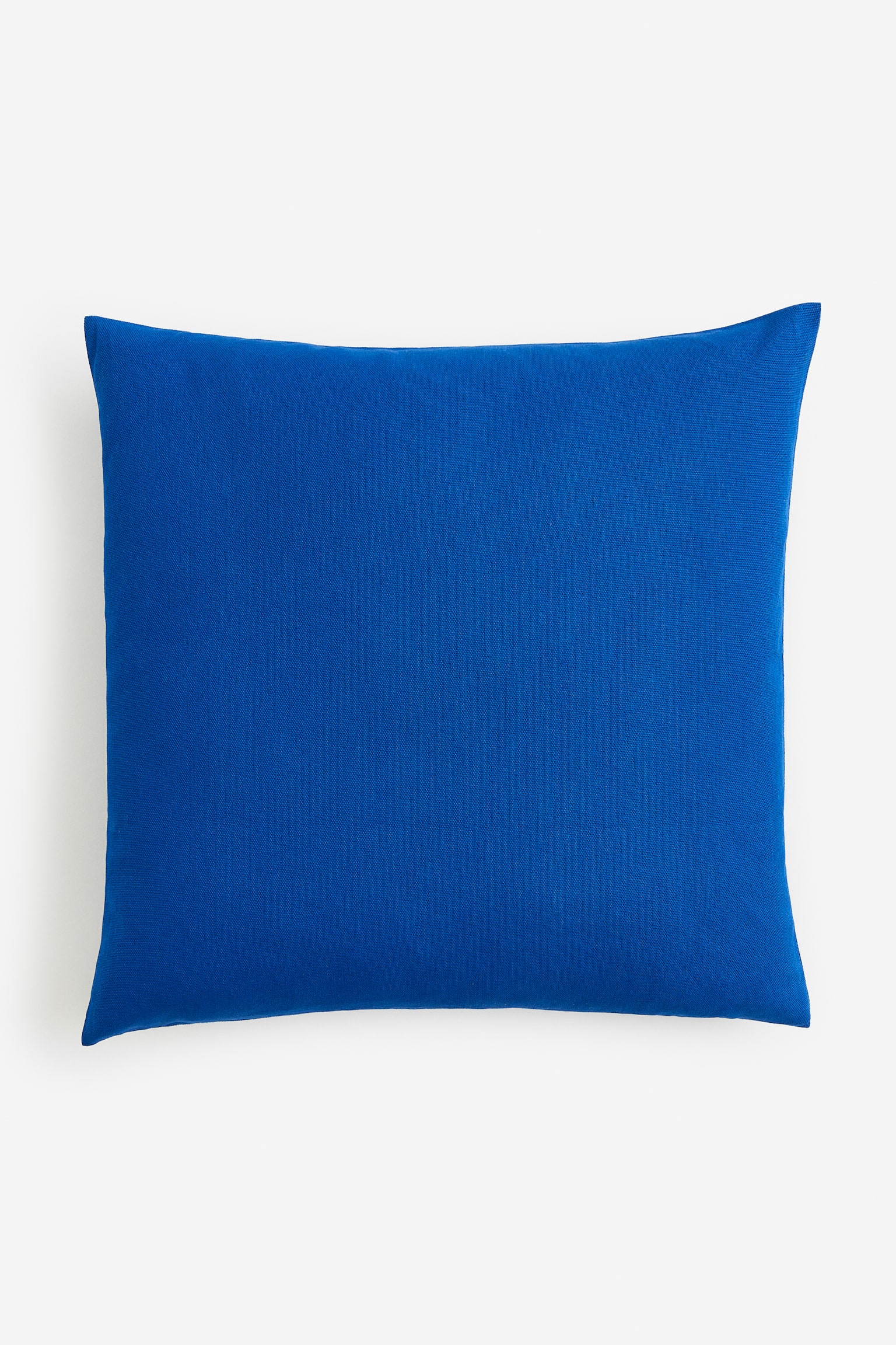 Cotton canvas cushion cover - Royal blue/Red/Beige/Dark grey/Cream/Hot pink/Khaki green/Light pink/Bright red/Bright blue/Light blue - 1