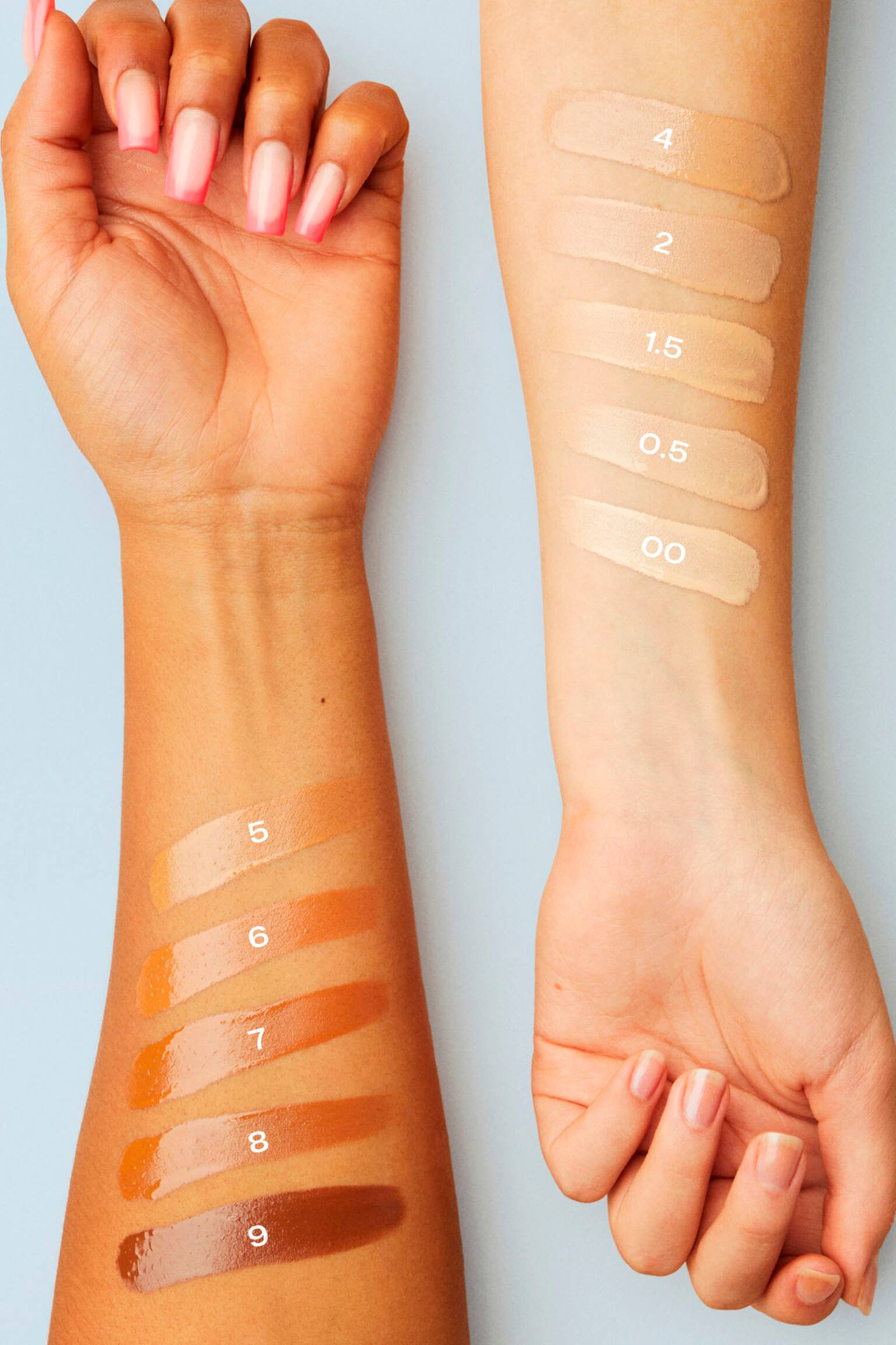 Inv Ill Vegan Serum Foundation - 0.5/1.5/4/5/6/7/8/9/00 - 2