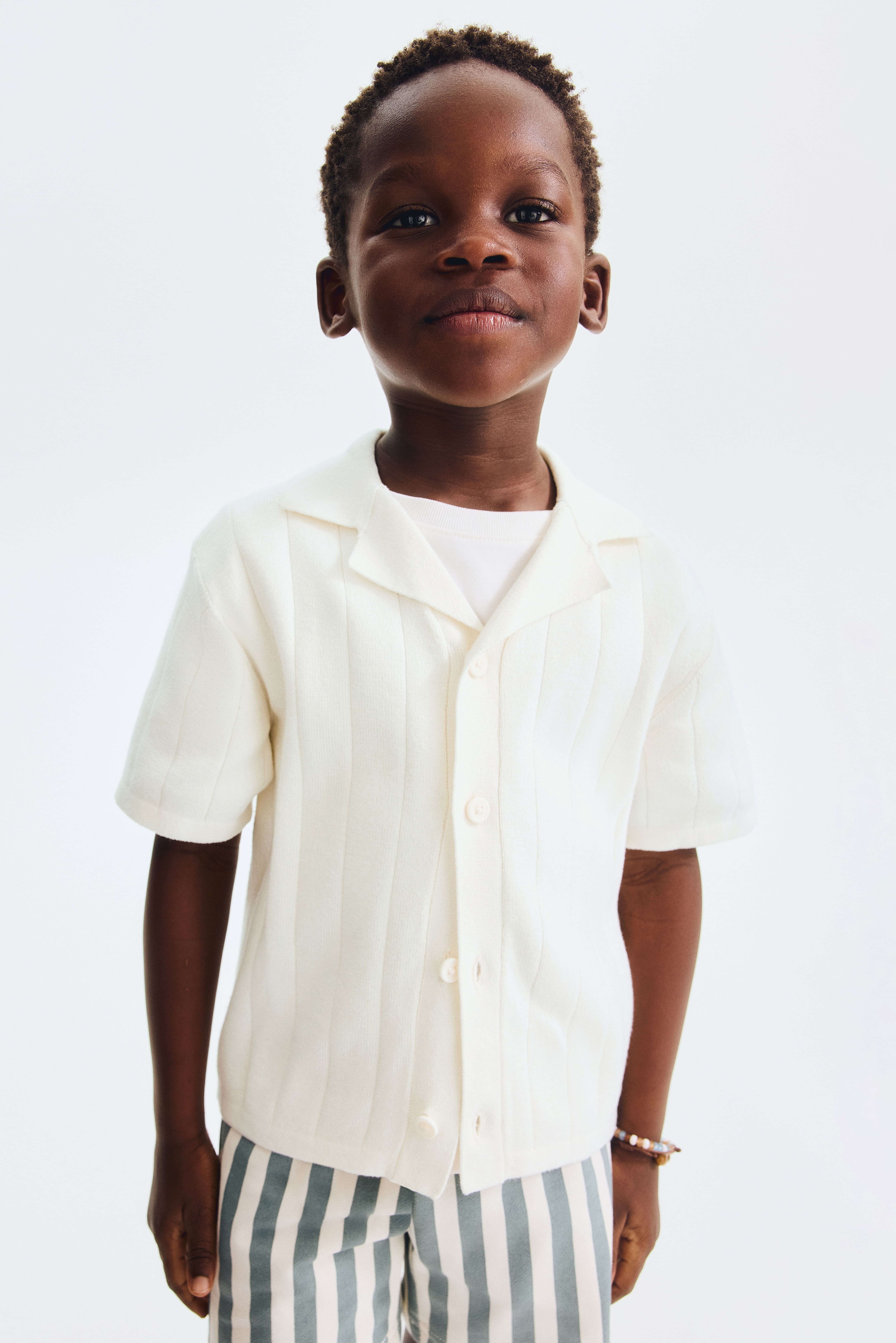 Fine-Knit Cotton Resort Shirt