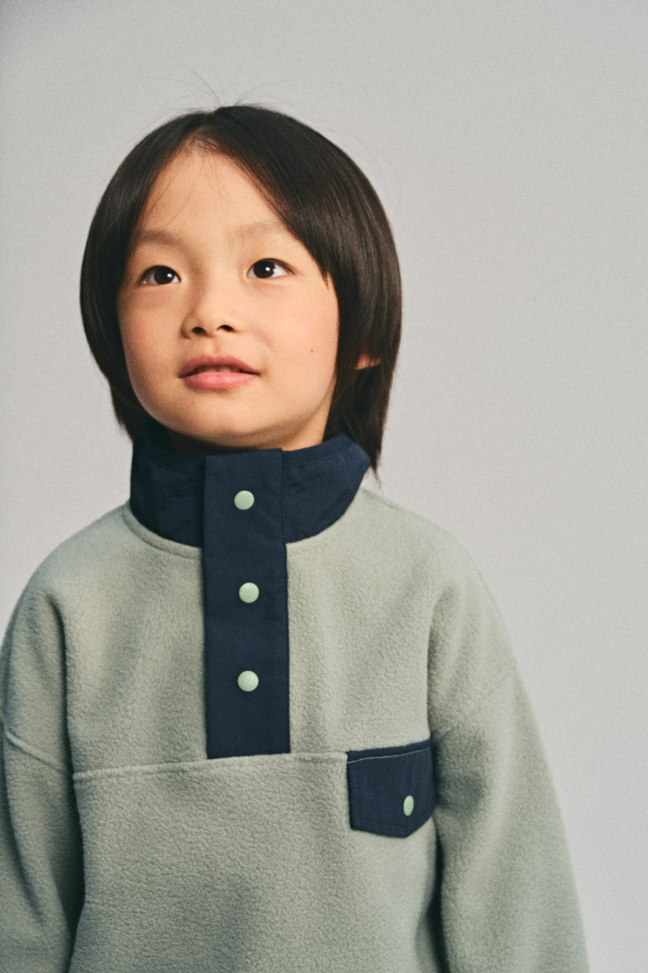 拡大画像を表示: テディトップス - ライトダスティグリーン | H&M JP 1