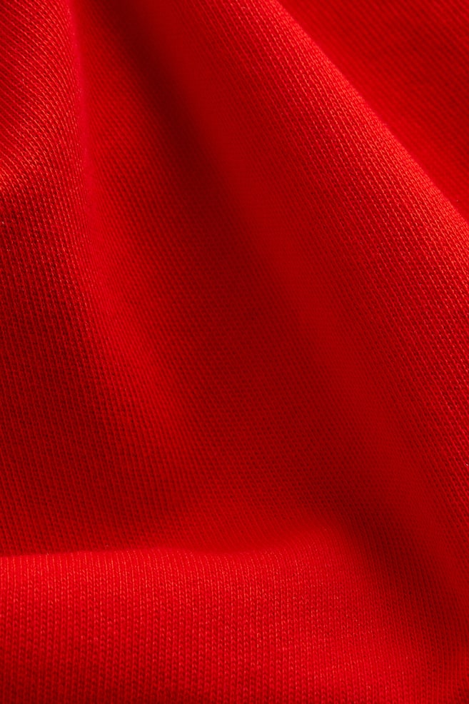 Oversized jersey dress - Red/Black/Black/Patterned/Bright blue/Patterned/dc - 3