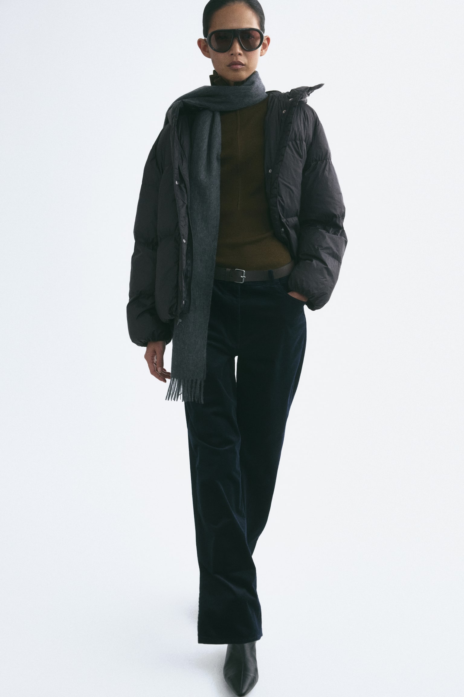 Женская куртка H&M Thermolite® Puffer, цвет: Чёрный — фото 3