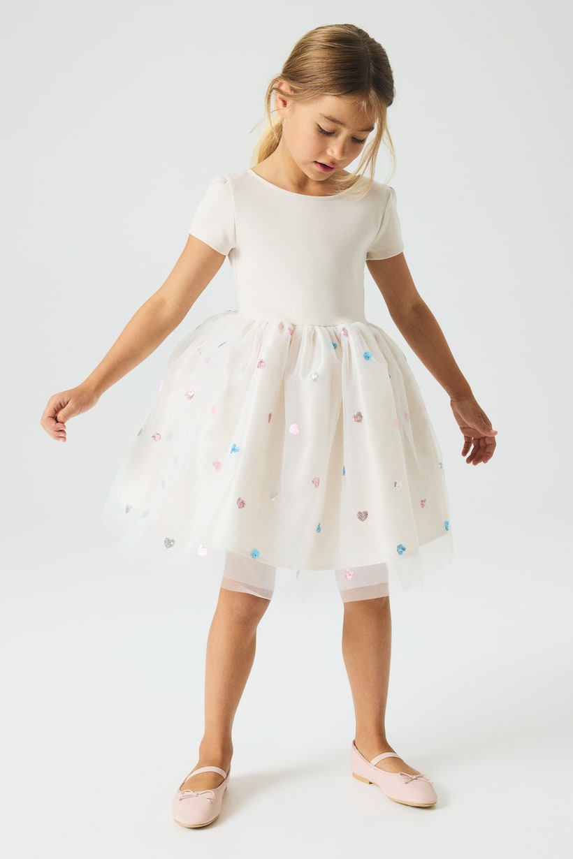 Sequin Tulle Dress H And M Kids Dresses Tulle Dress Red/Hearts