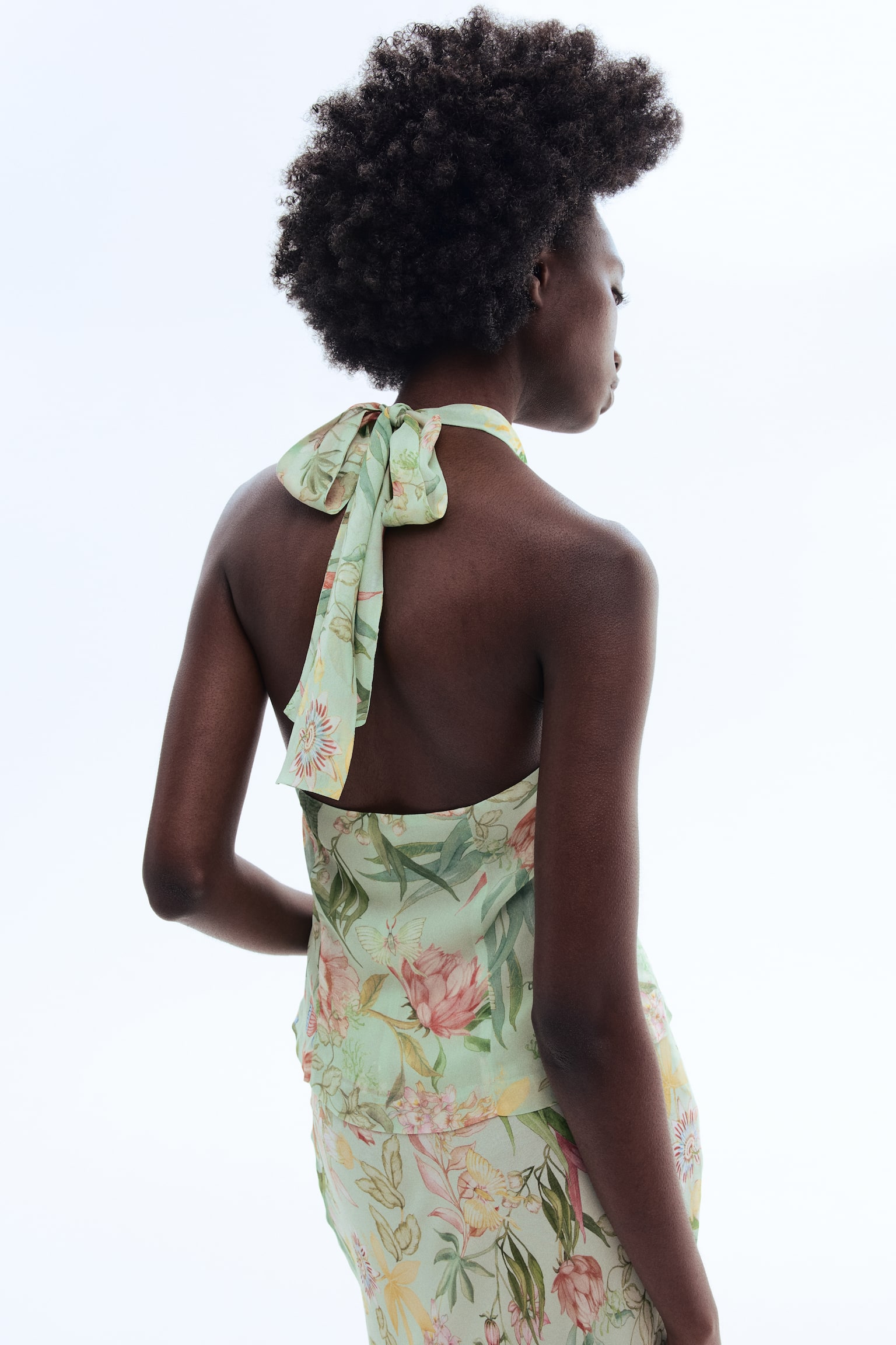 Viscose halterneck top - 5