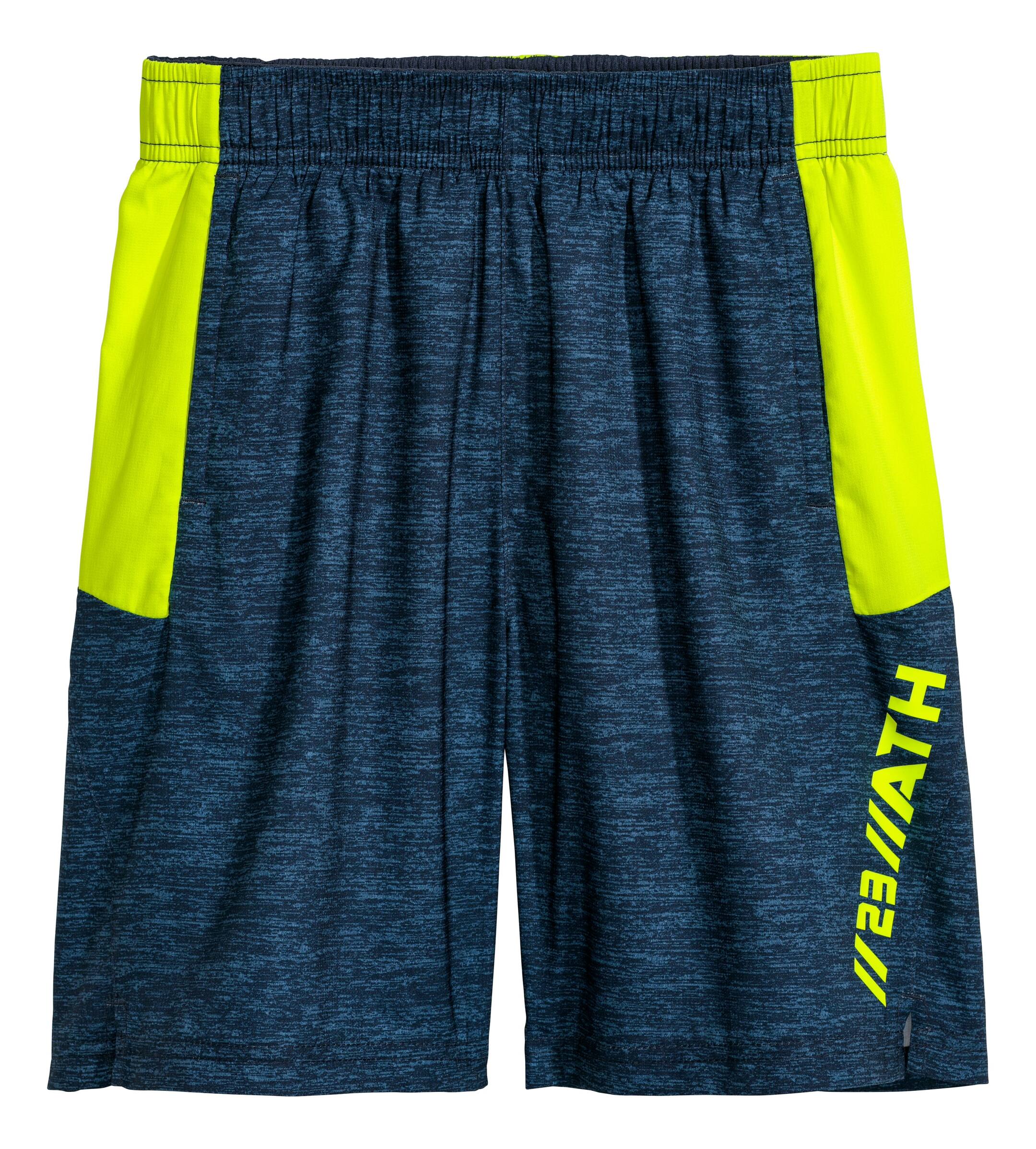 View larger image: Sports shorts - Dark blue marl - Kids | H&M IE 1