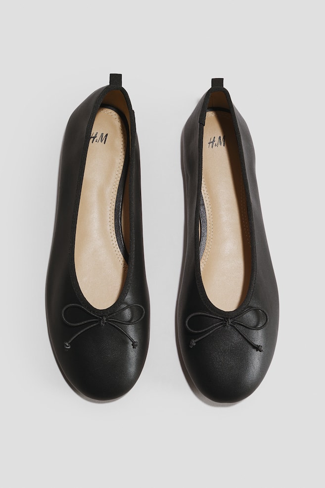 Ballerines - Noir/Doré - 1