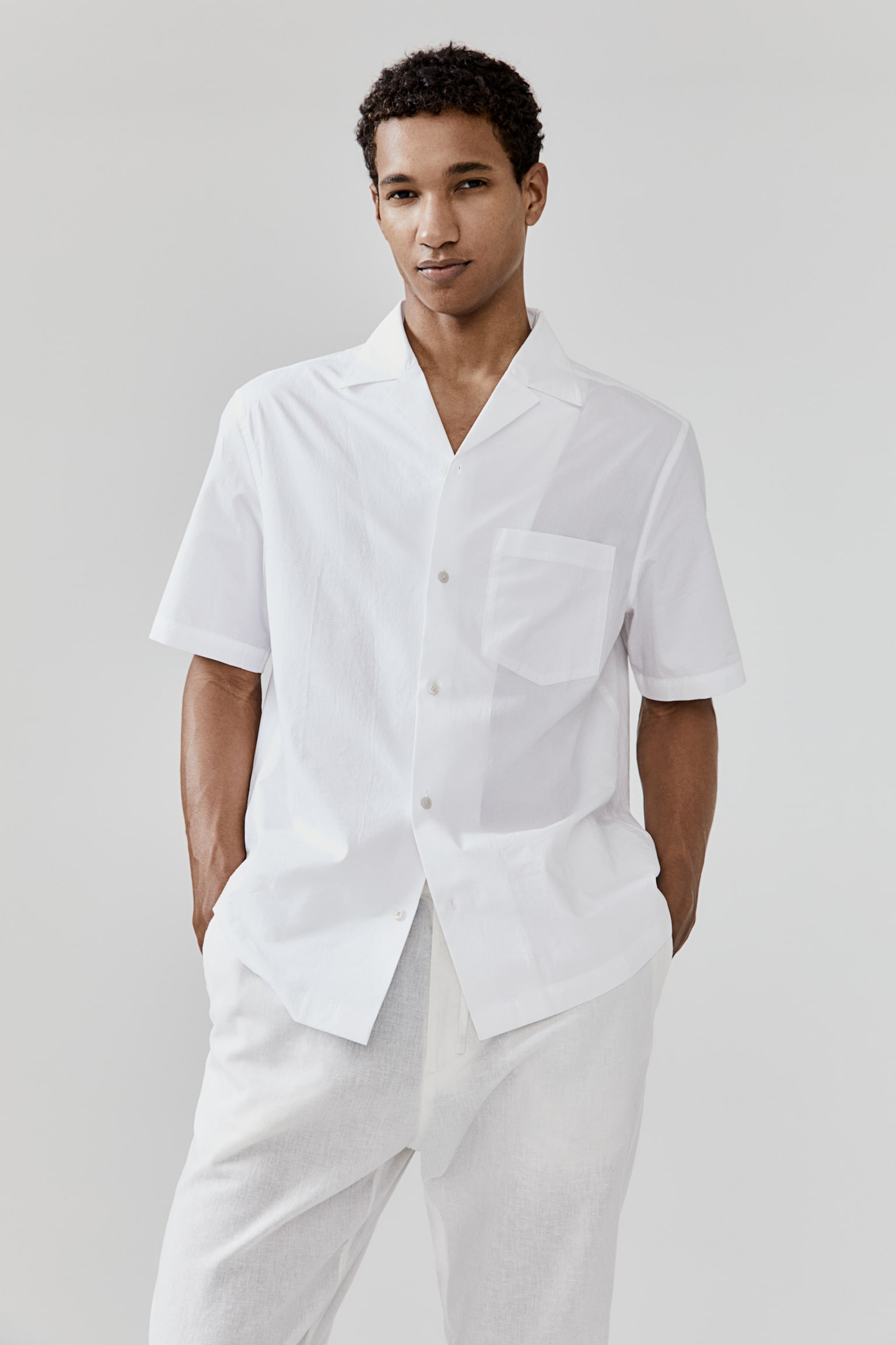 Regular Fit Resort shirt - White - 2