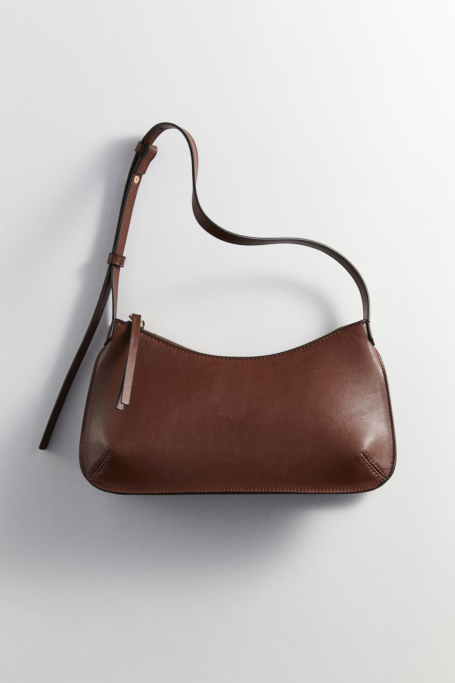 Shoulder Bag - Dark brown - 1