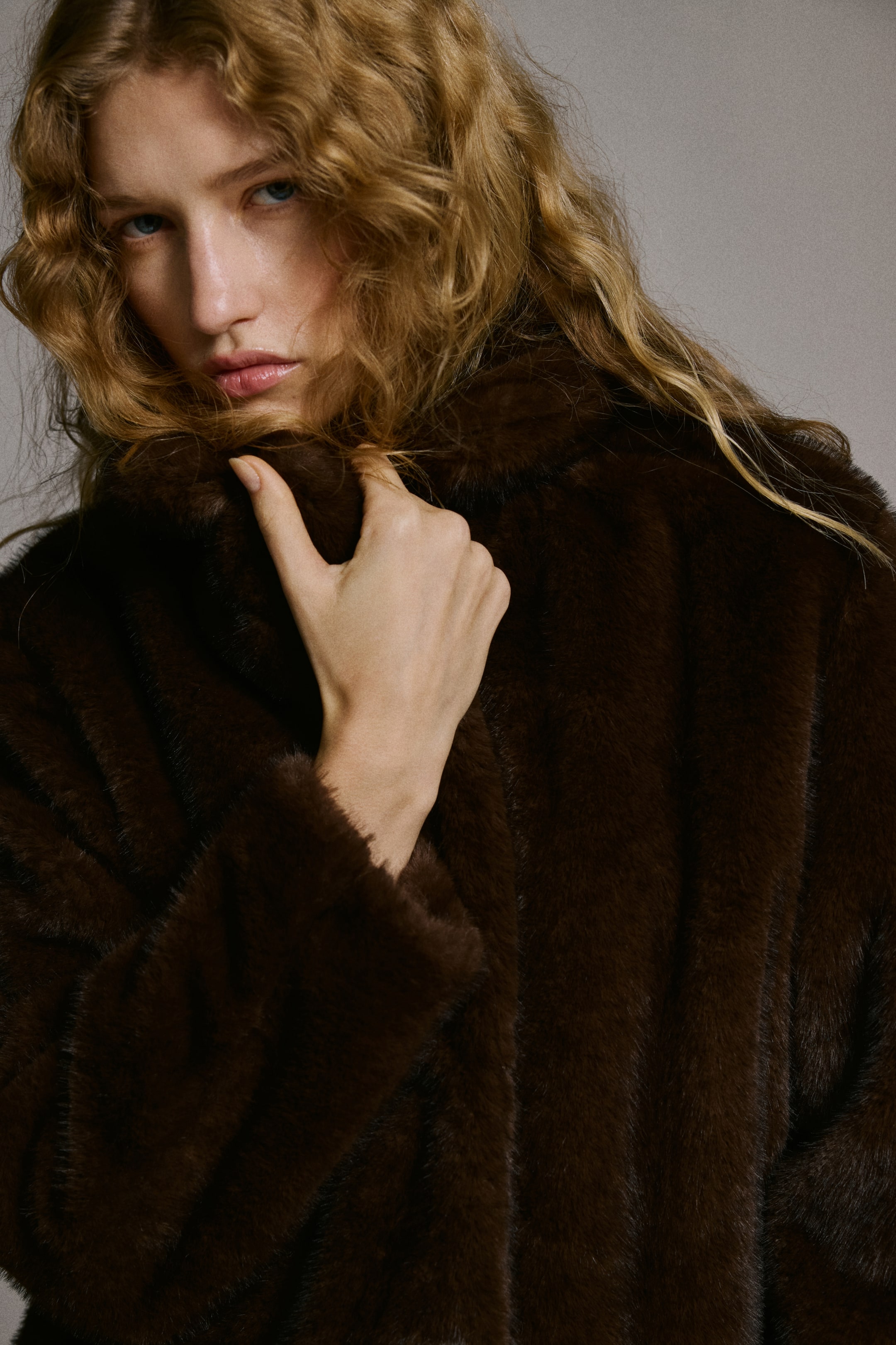 View larger image: Coat - Dark brown - Ladies | H&M GB 4