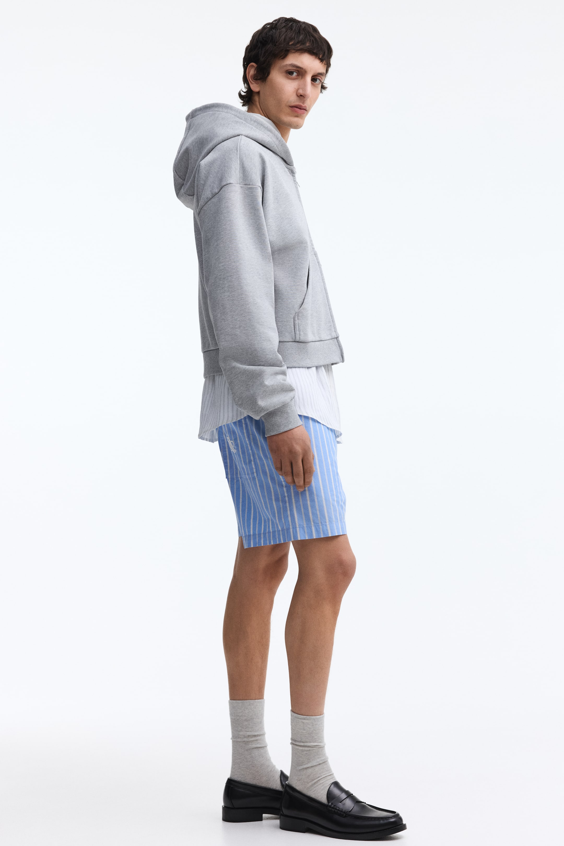 Short classique en coton
