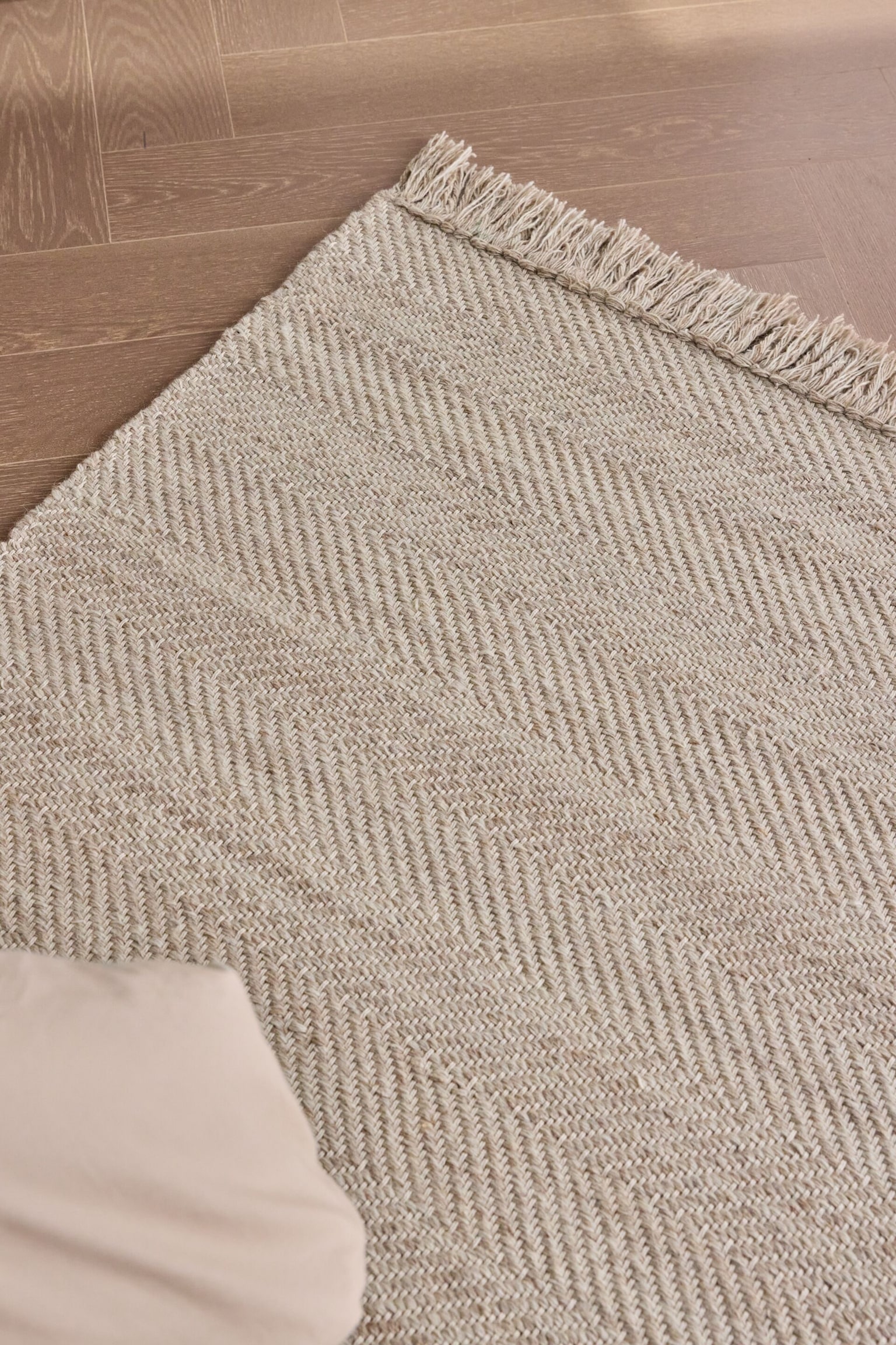 Tapis De Laine Lars - Beige/Gris Clair/Crème - 4