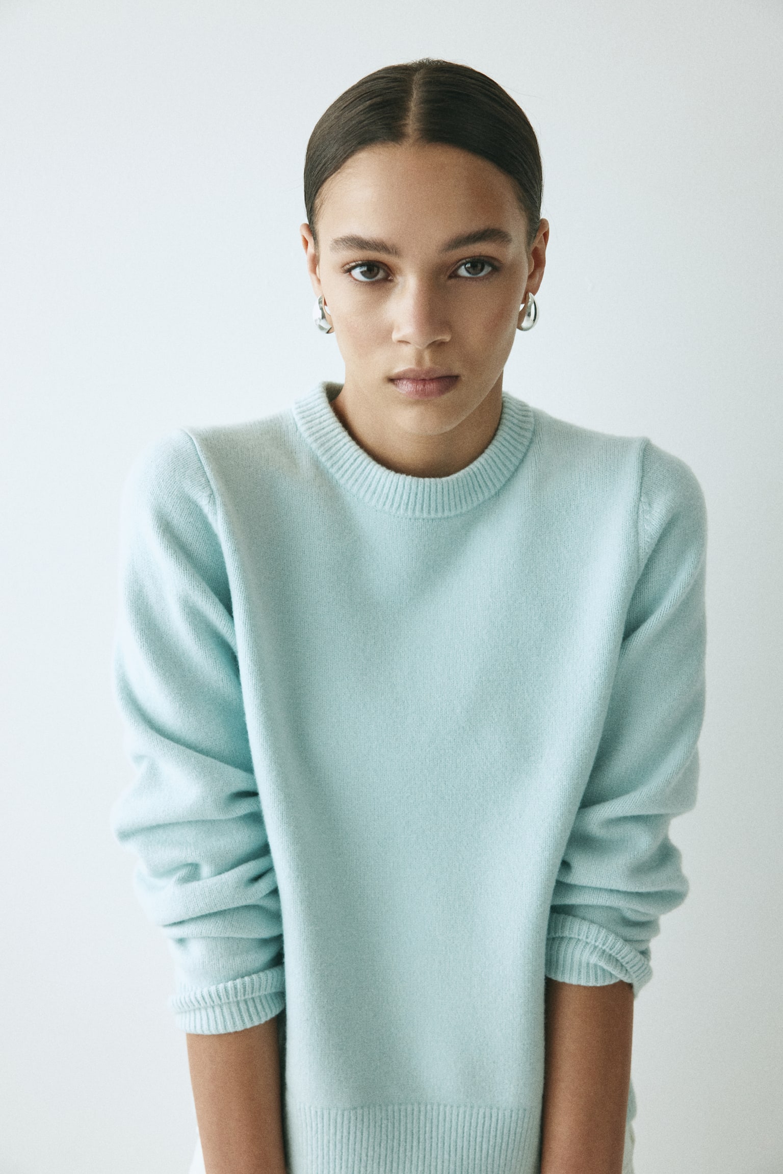 Jumper - Light turquoise/Light yellow/Light grey marl/Light blue - 1