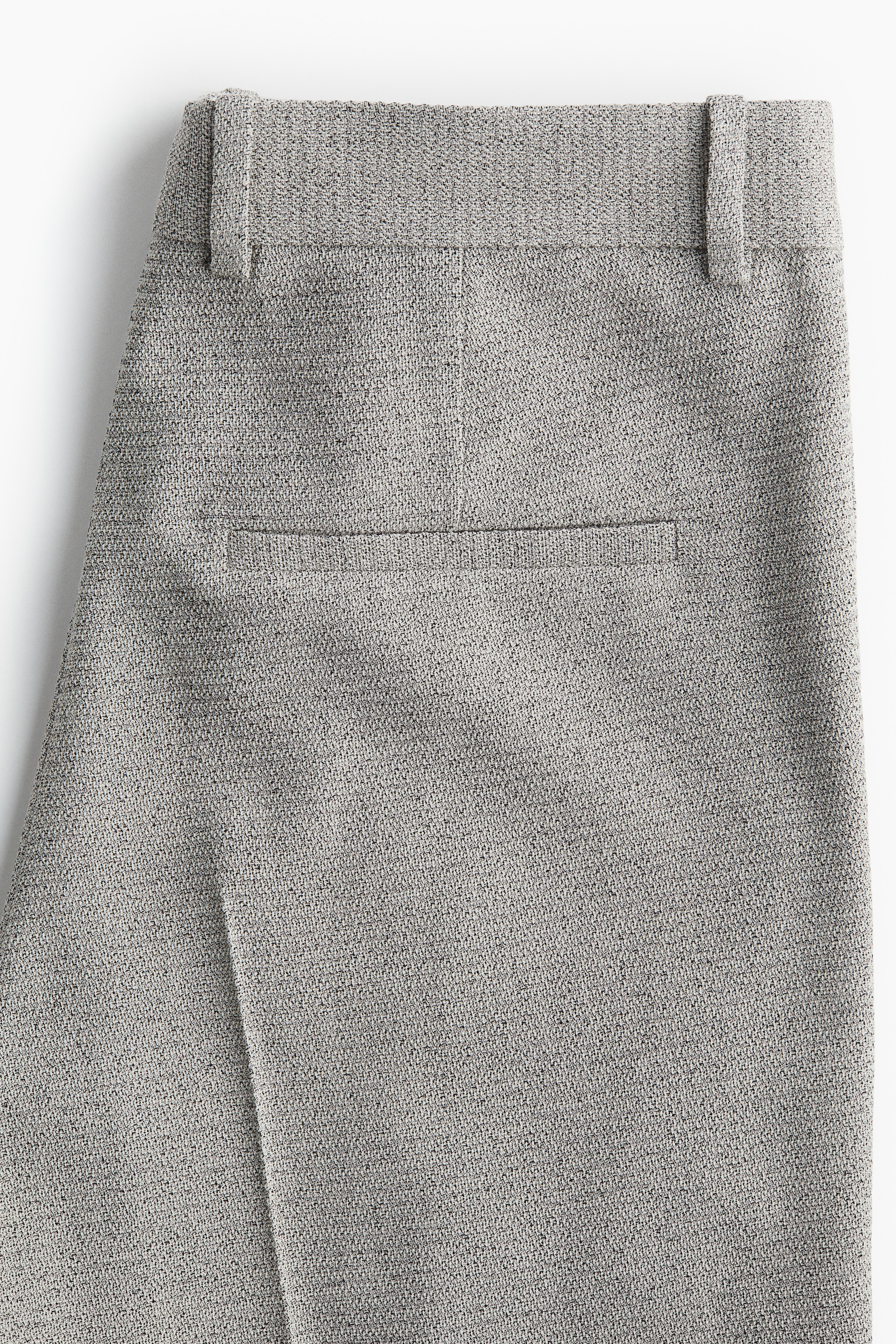 Wool-blend tailored trousers