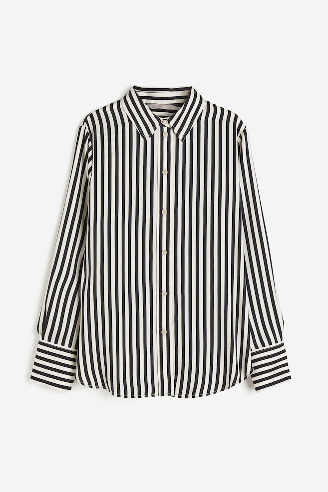 Shirt - White/Black striped/Cream/Black/Cream/Spotted/dc/dc - 2