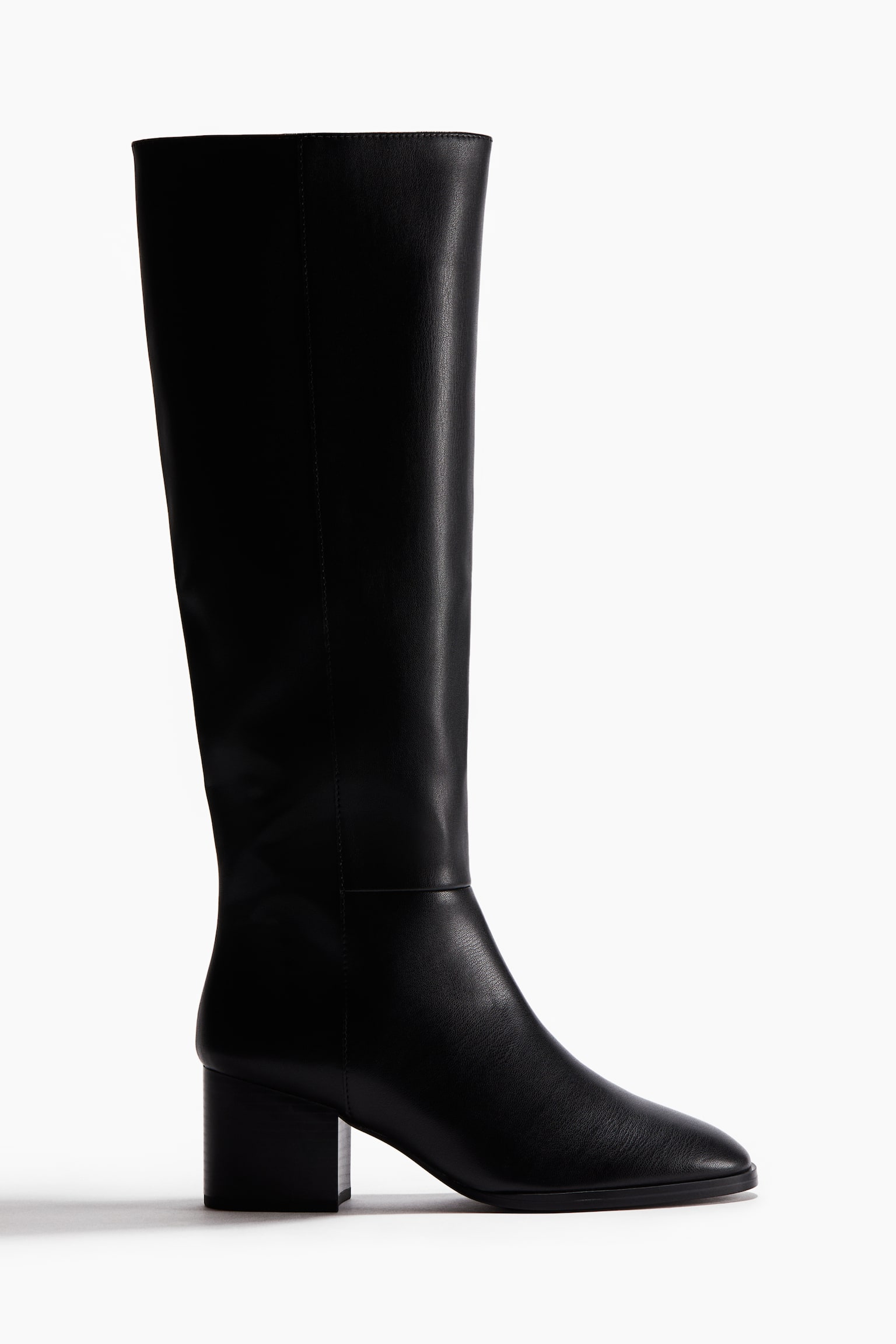 Женские ботинки H&M Knee-High, цвет: Чёрный — фото 1