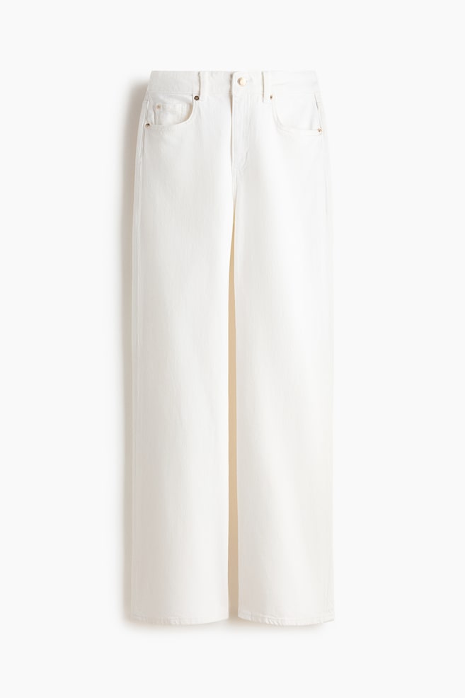 Harper High Rise Wide Leg Jeans - White/Denim blue/Dark brown/Navy denim blue/Light denim blue/Navy denim blue/Dark denim blue/Light denim blue/Dark denim gray/White/Dark brown/Light denim blue/Washed denim blue/Light denim blue/Light denim blue/Denim blue/Light denim blue/White/White/Light denim blue - 1