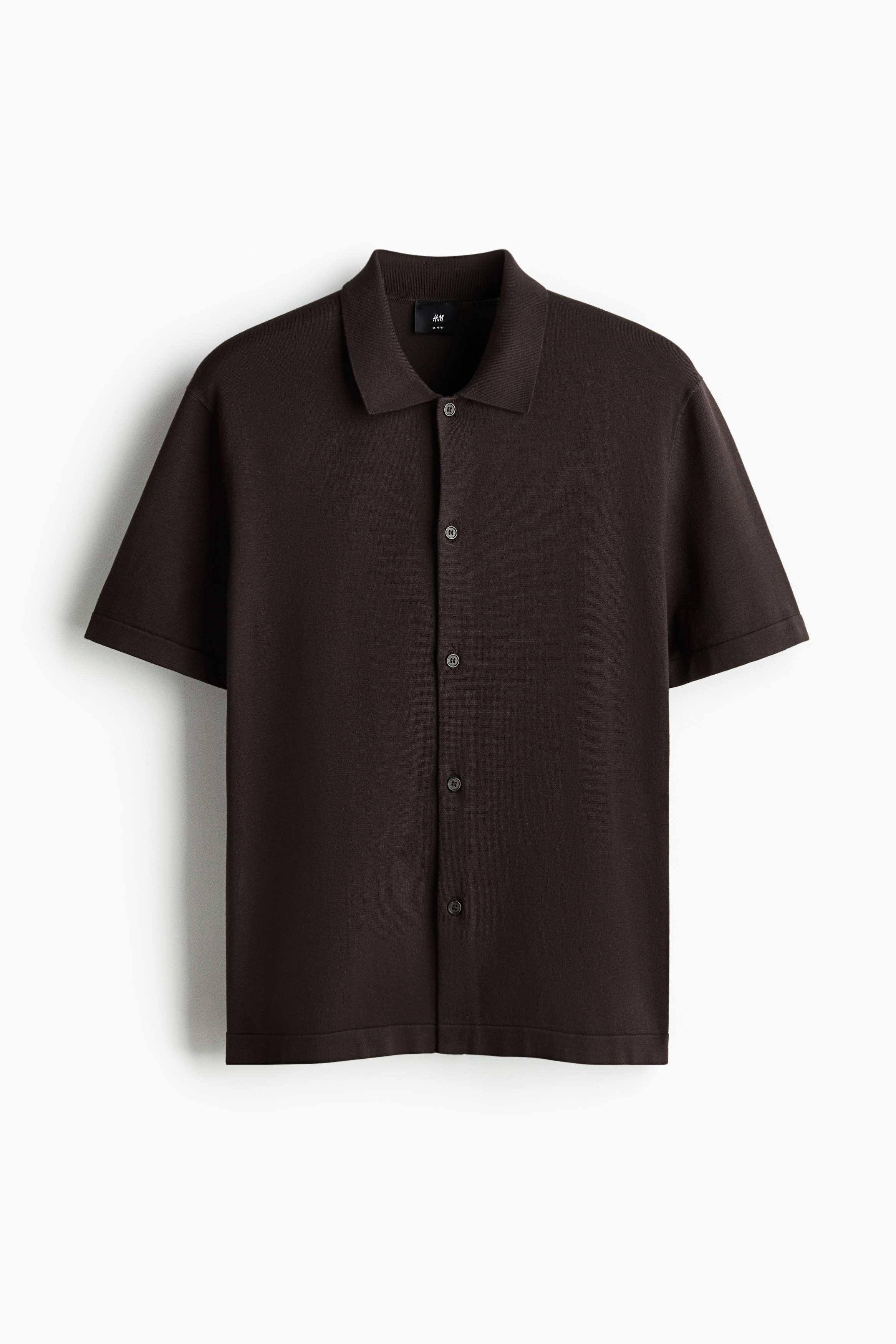 Regular Fit Knitted short-sleeved shirt