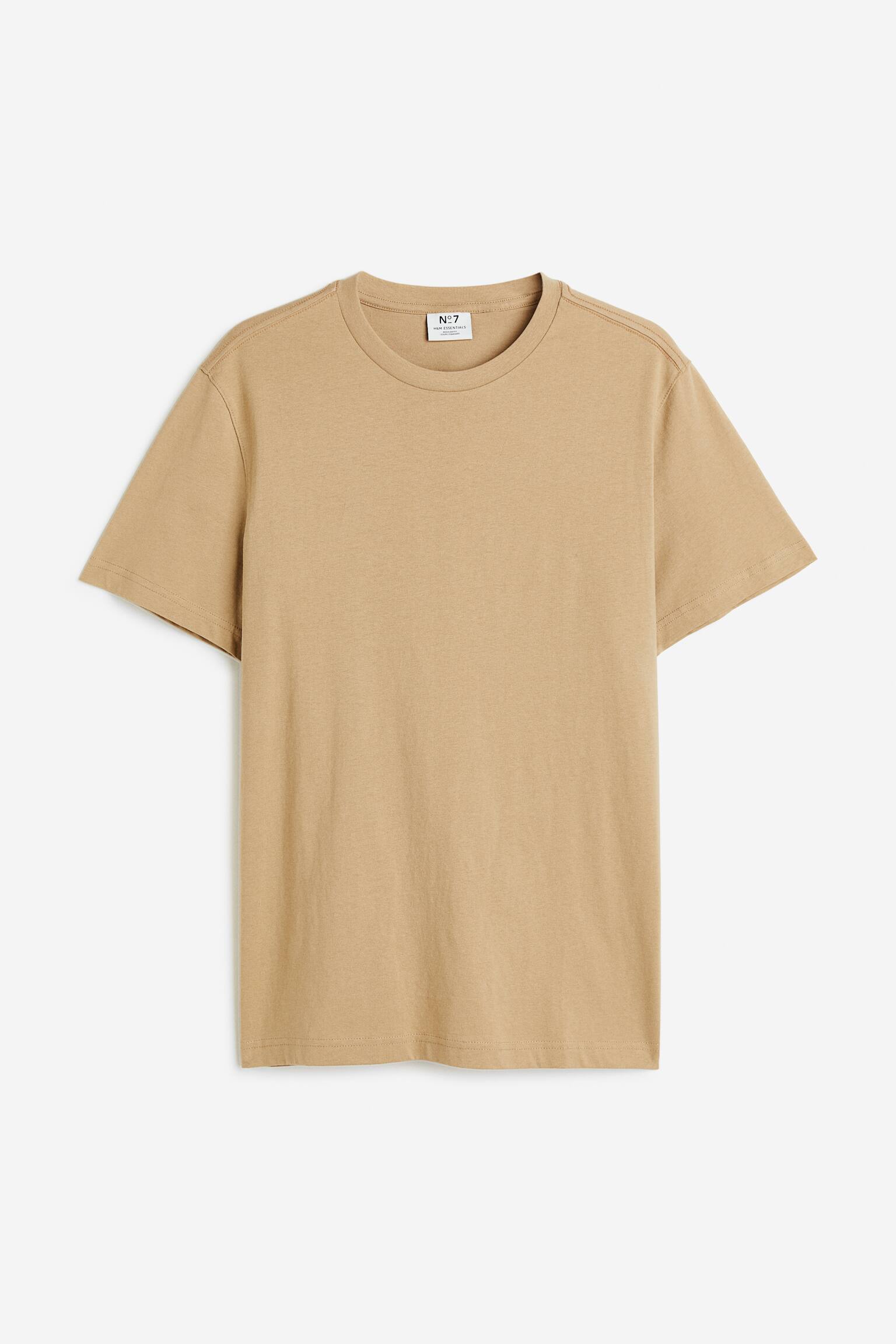 Regular Fit T-shirt - Beige - 1