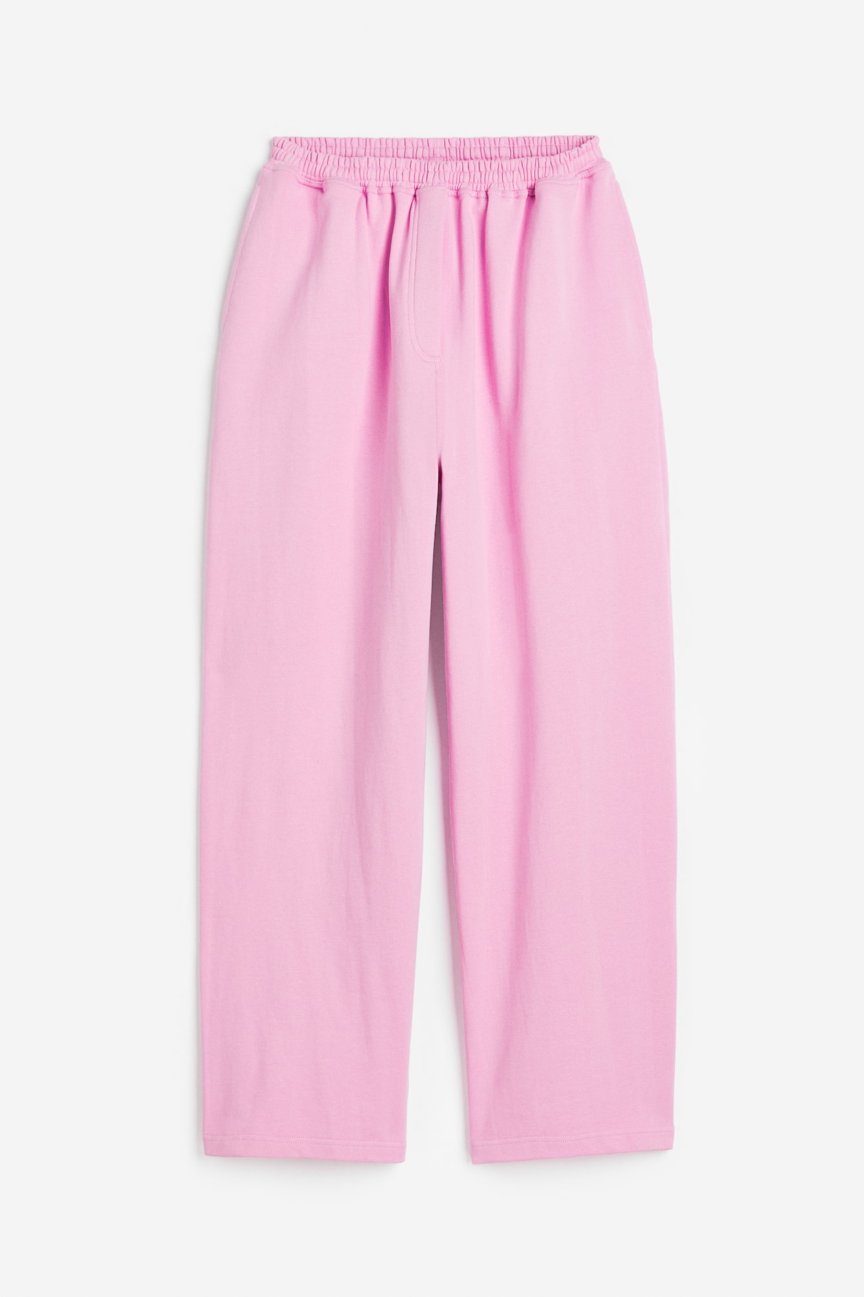 Wide-leg Joggers - Regular waist - Long - Light pink - Ladies | H&M US