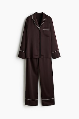 Satinpyjamas