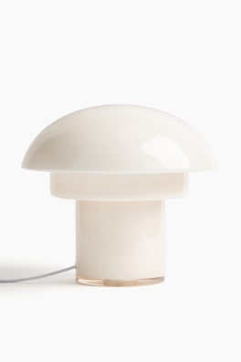 Bordslampa i glas