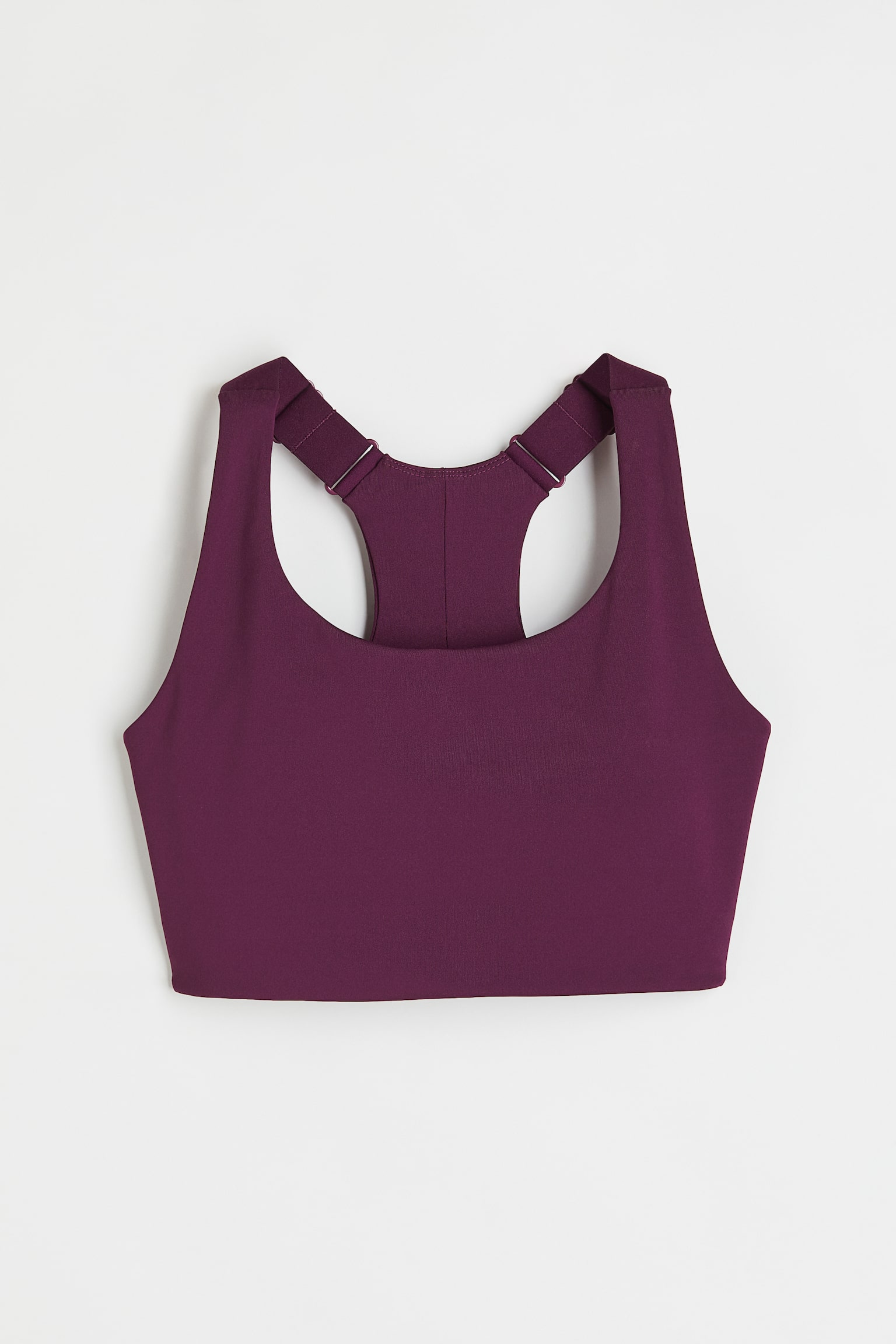 High Support Sports Bra - Plum purple/Black/White/Light purple - 1