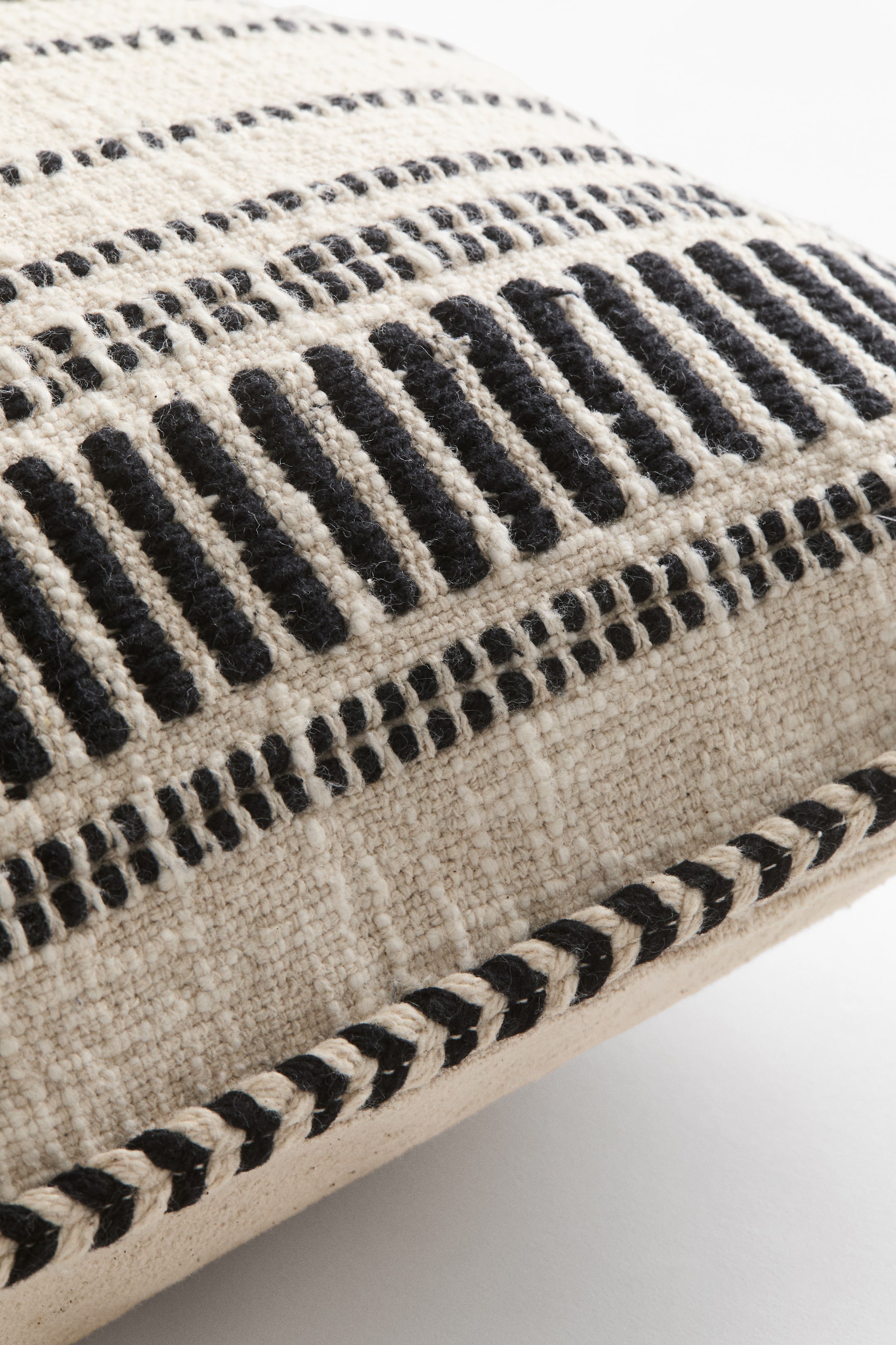 Patterned Cotton Cushion Cover
