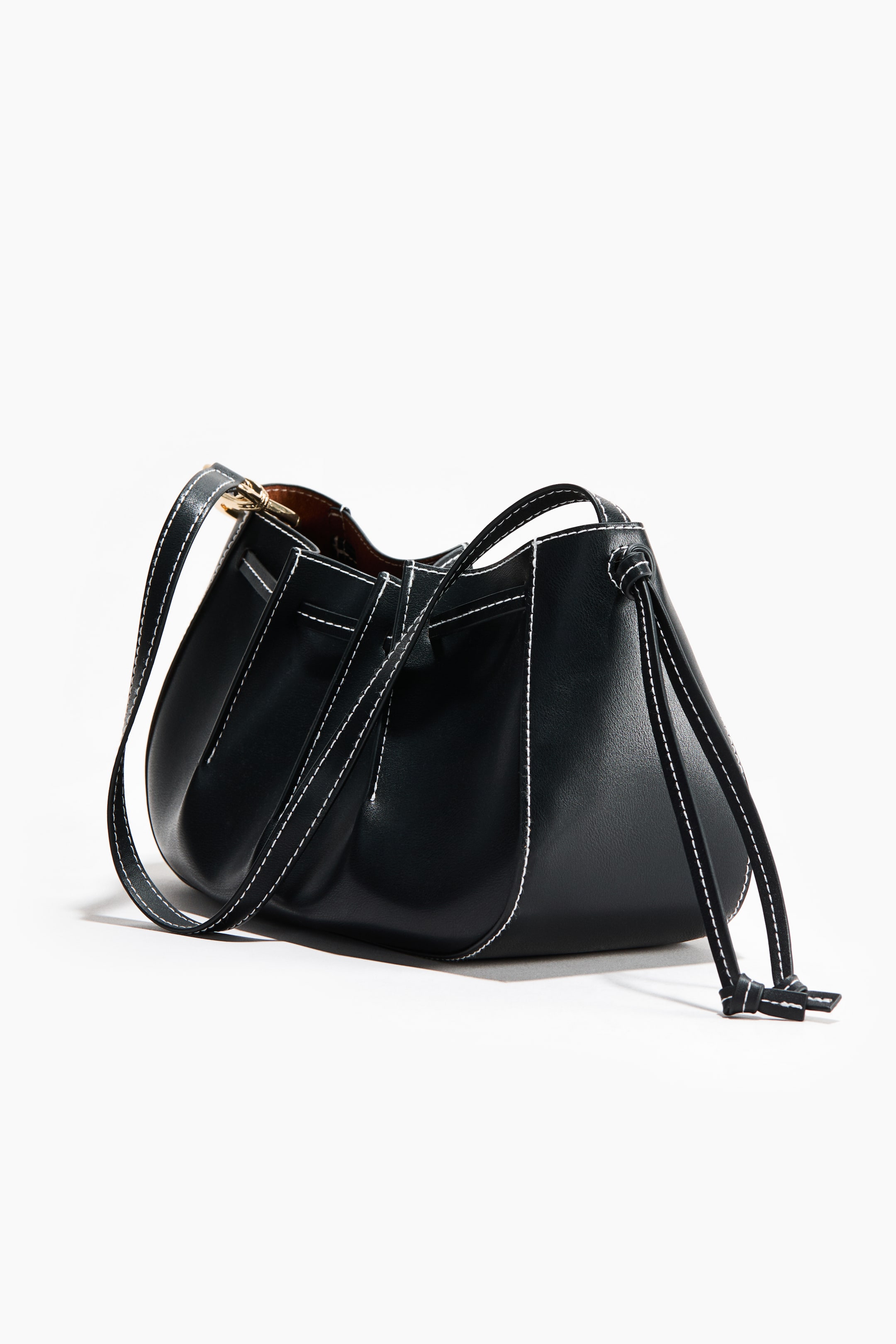 Ampliar la imagen: Bolso de hombro plisado - Negro - Ladies | H&M MX 2