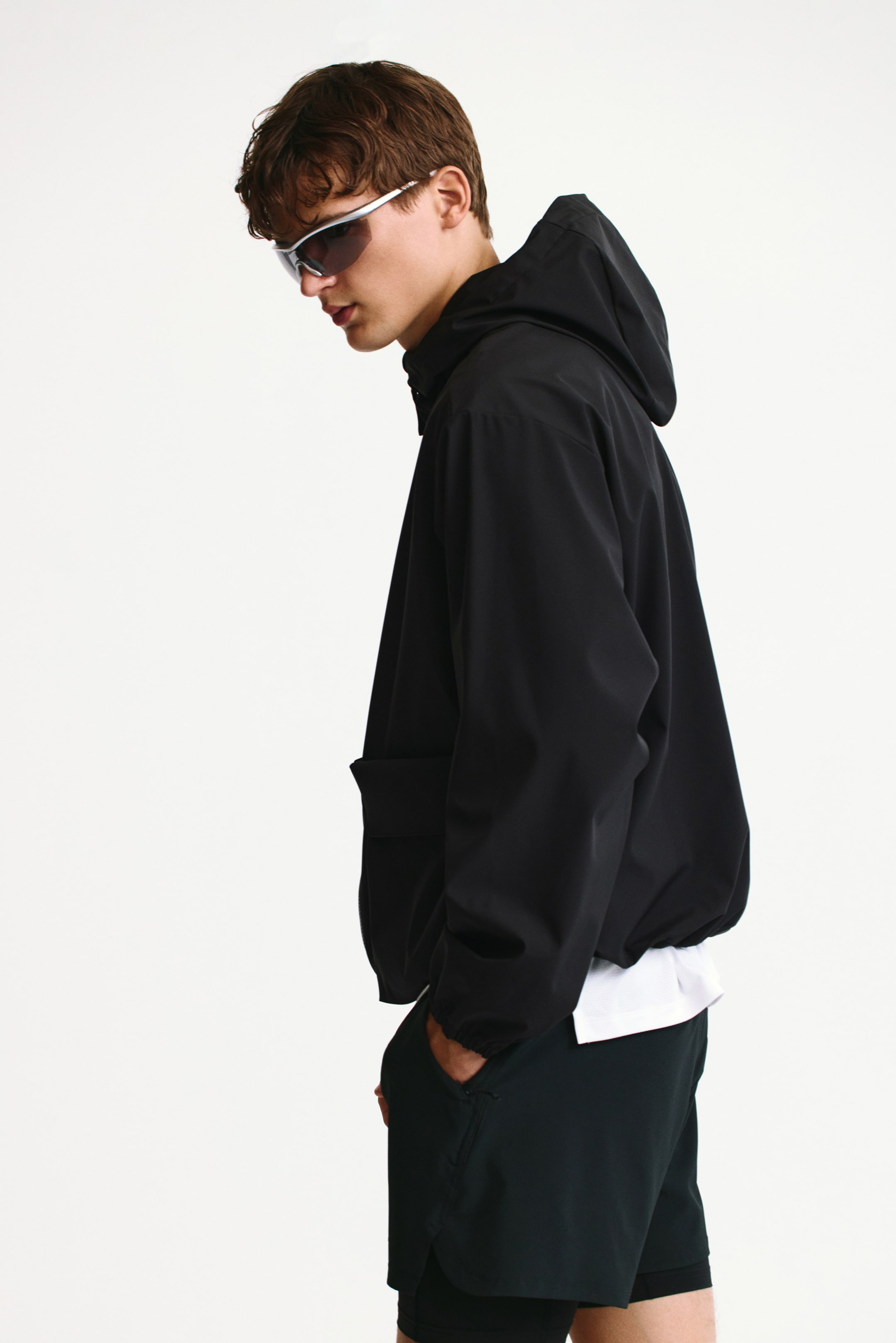 Regular-Fit Water-Repellent Softshell Jacket