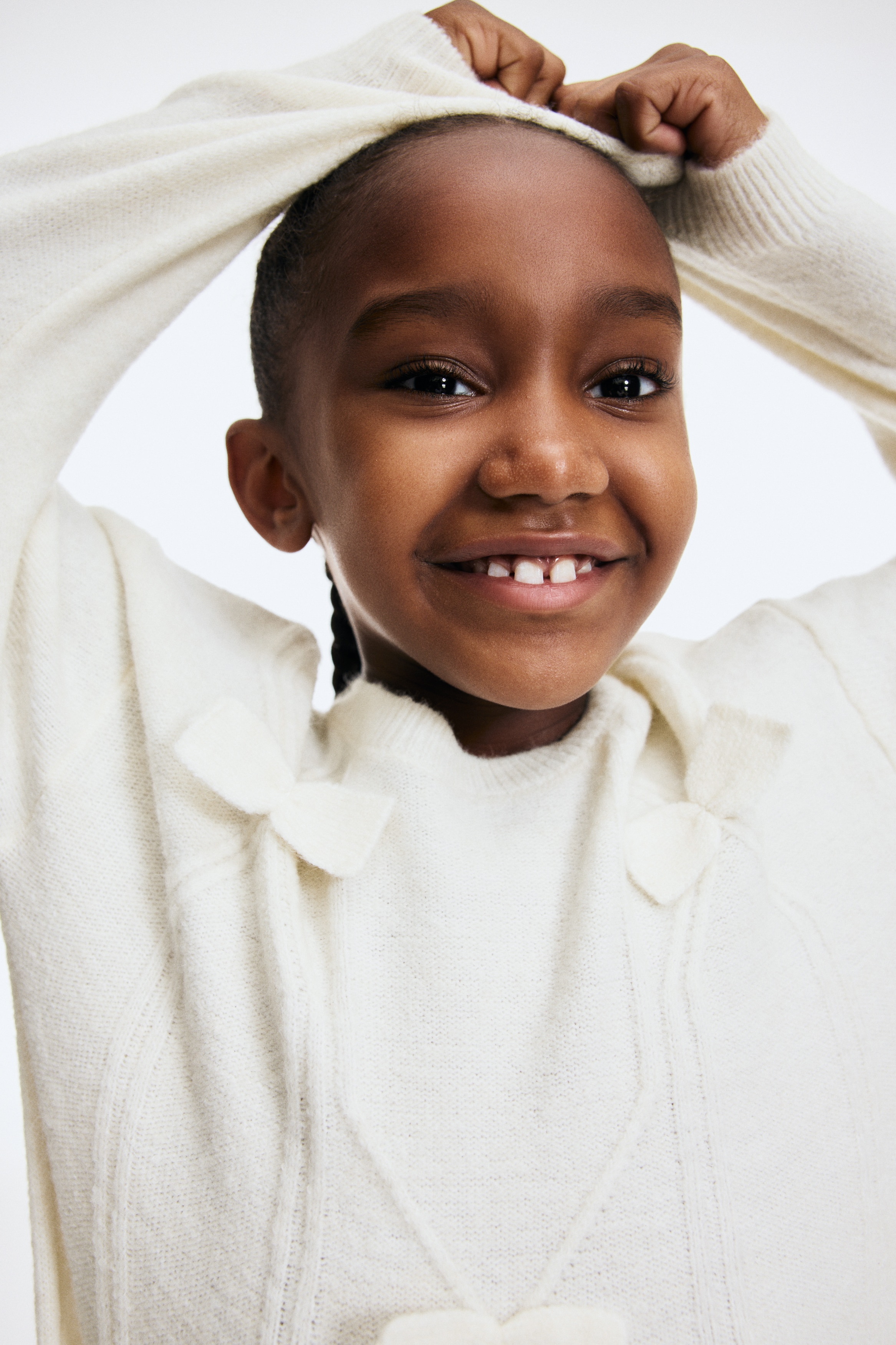 H & M - リボンディテールセーター - ホワイト H & M - リボンディテールセーター - ホワイト