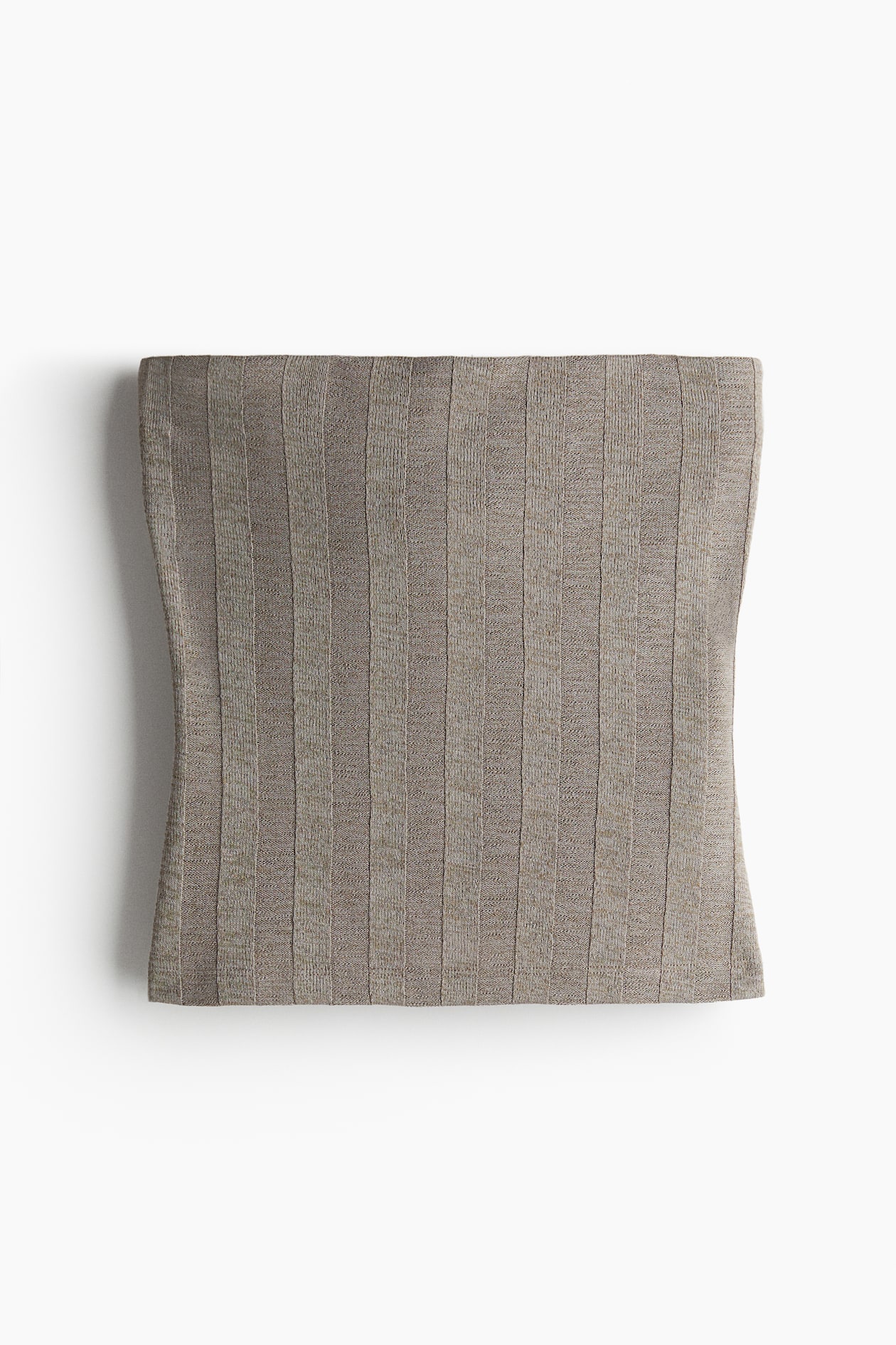 Hennie Ribbed Tube Top (Grey) main image 1