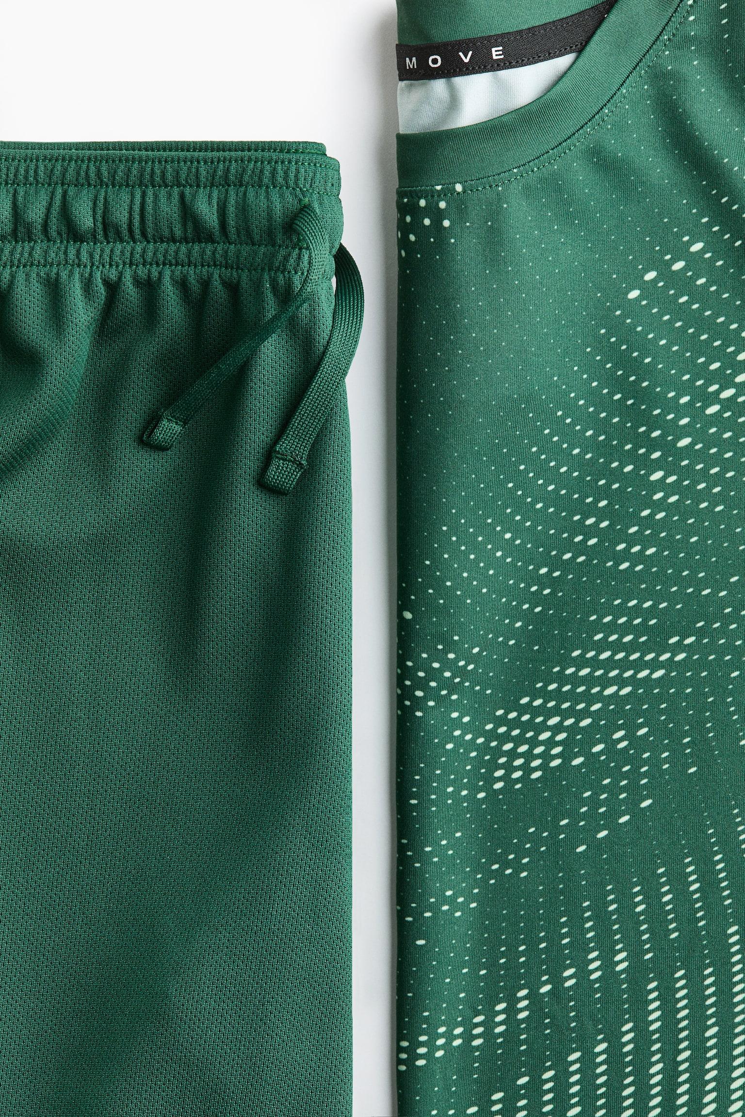 Tweedelige sportset met DryMove™ - Green/Patterned/Groen/kleurverloop/Zwart/dessin/Grijs/dessin/Helderblauw/Dusty blauw - 3