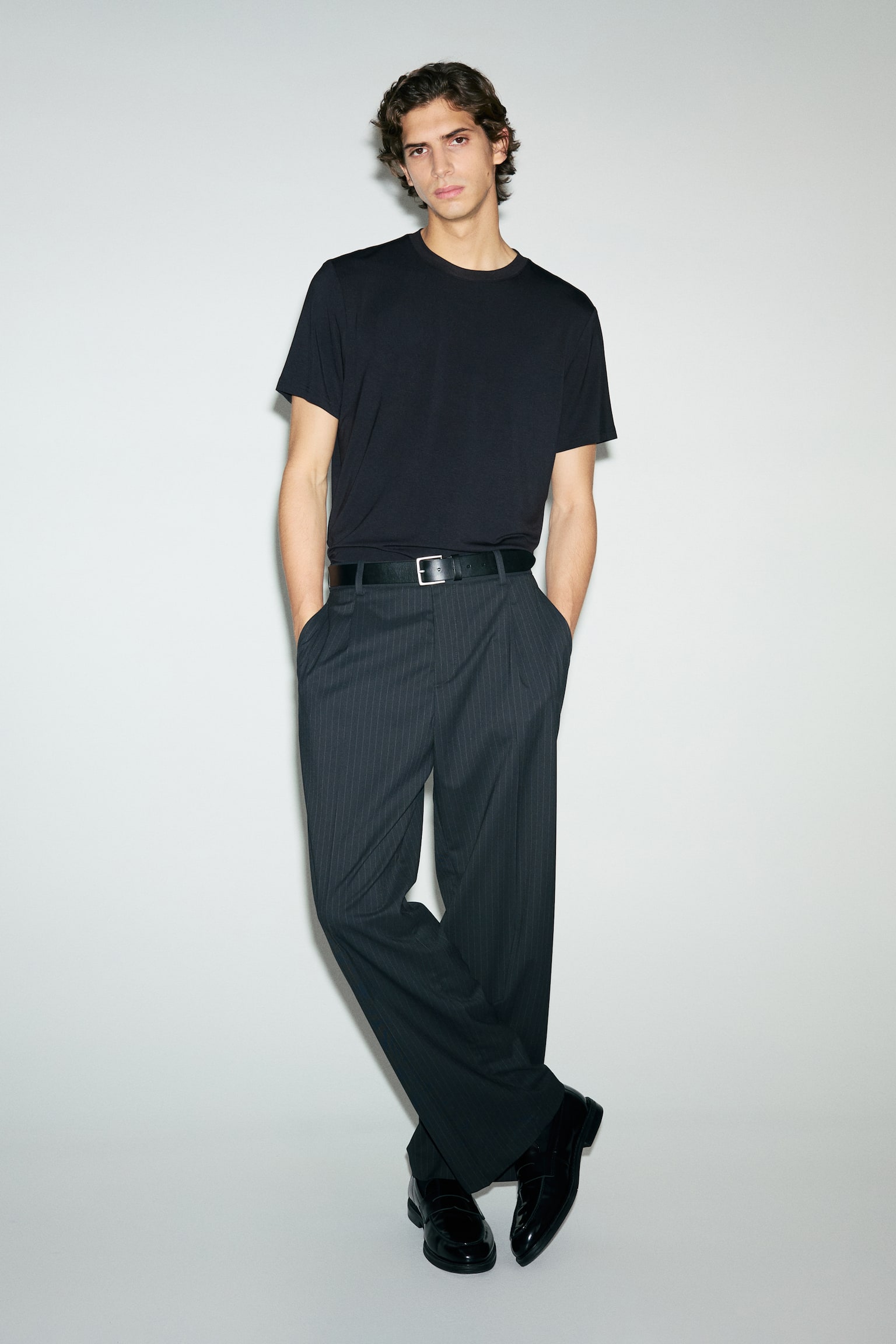 Warming Regular-Fit T-Shirt - Black/White - 7