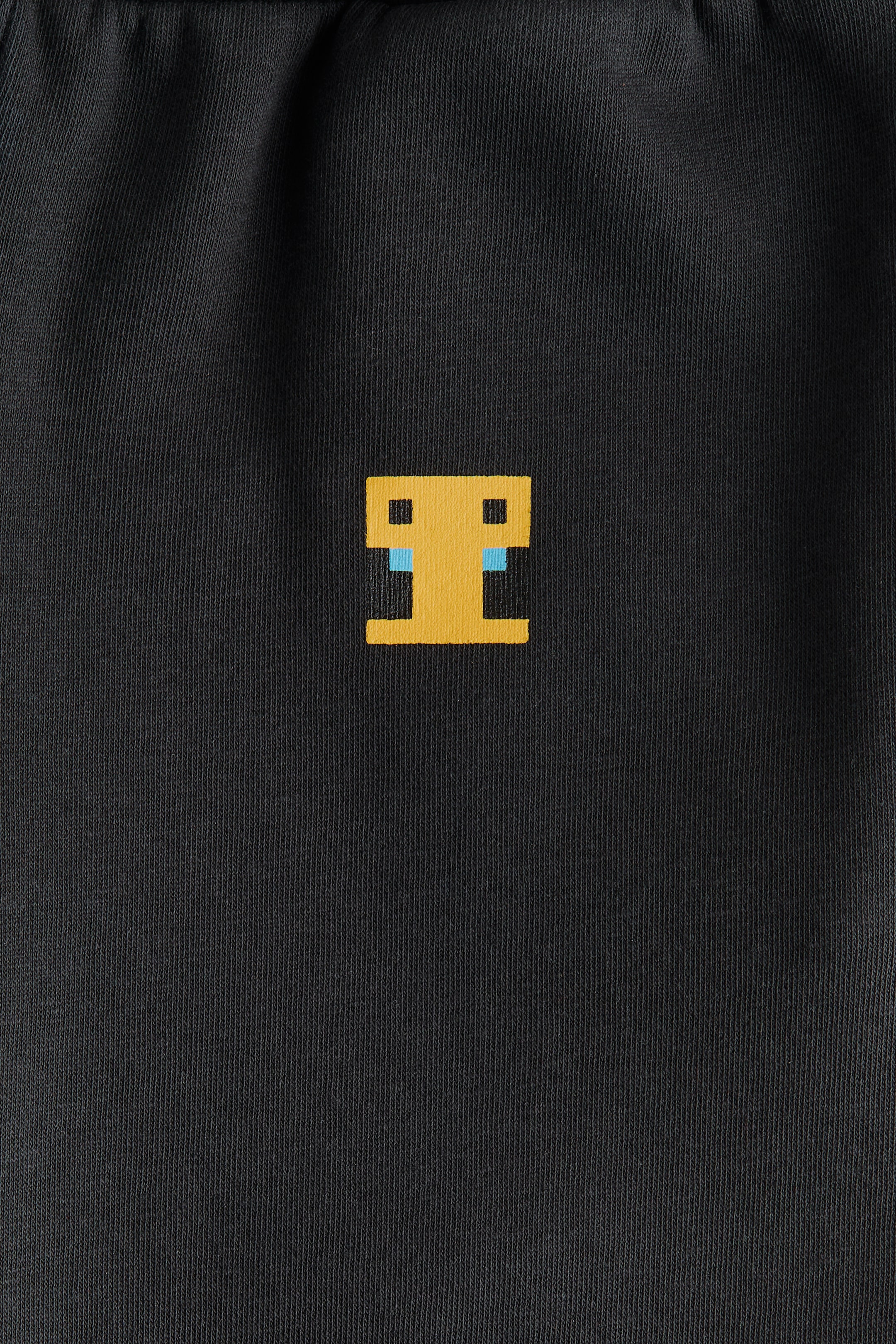 View larger image: Printed sweatshirt joggers - Black/Minecraft - Kids | H&M 2