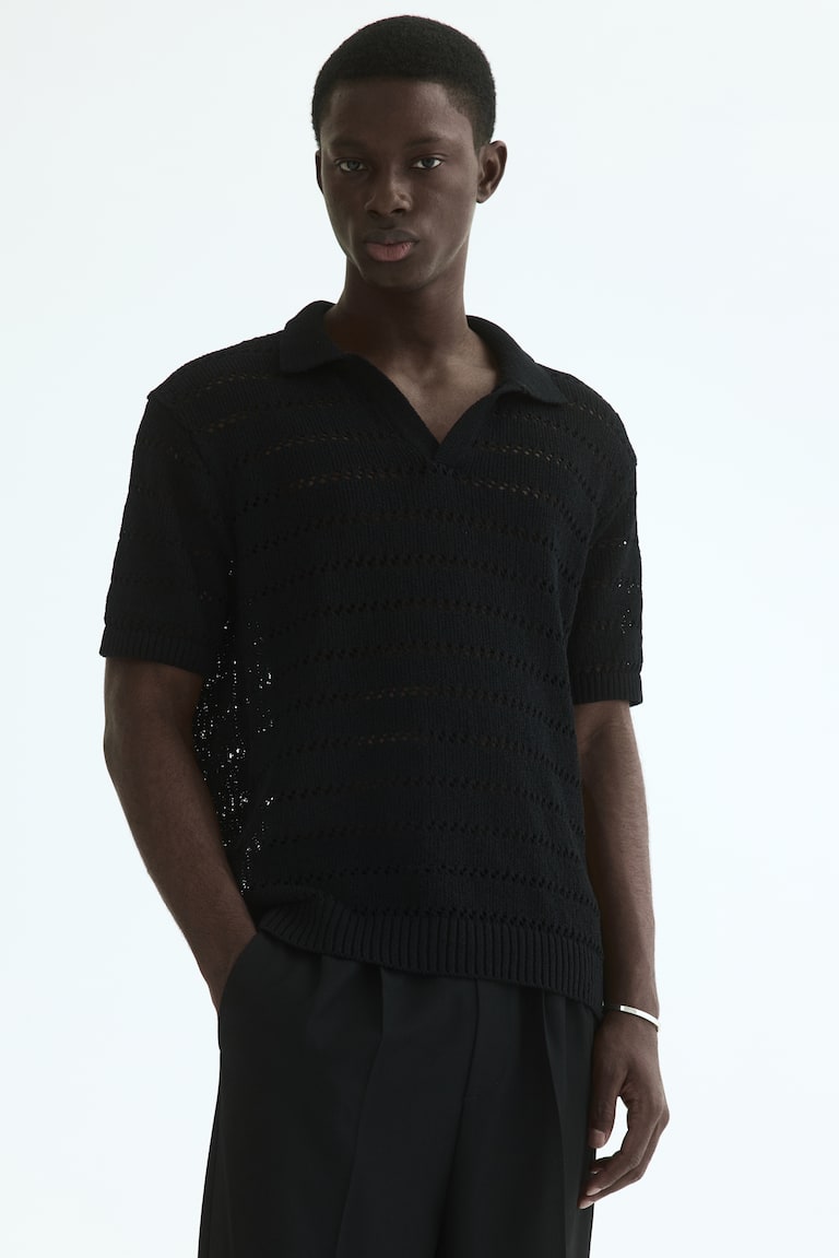 Polo majica rupičastog boda Relaxed Fit