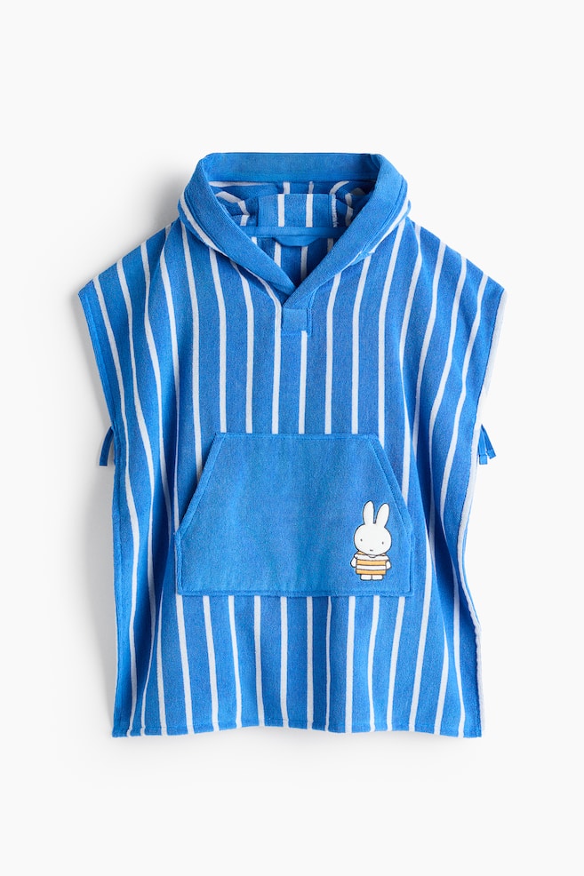 Appliquéd towel cape - Blue/Miffy/Yellow/Miffy/Orange/Miffy/Dark green/Miffy - 1