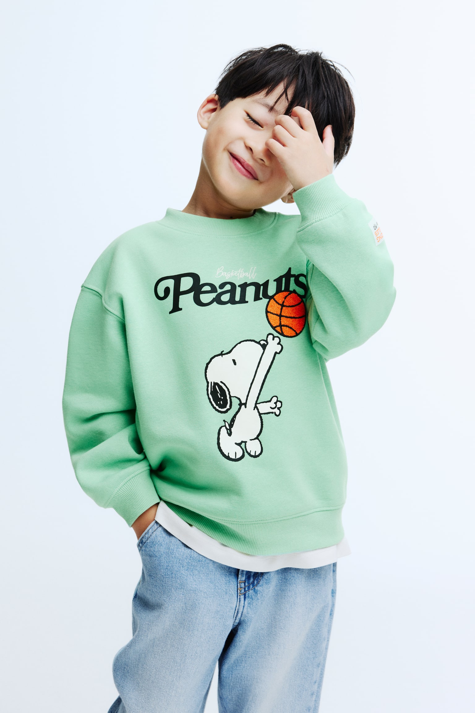 Sudadera oversized - Verde/Snoopy/Blanco/Minecraft/Azul marino/Marvel Comics/Blanco/Lego Brand/Gris jaspeado claro/Snoopy - 2