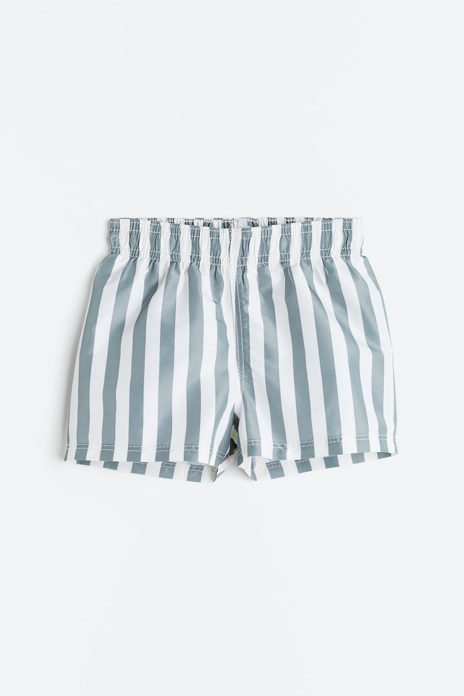 Swim shorts - Khaki green/Striped/Bright blue/Striped/Yellow/Striped - 1