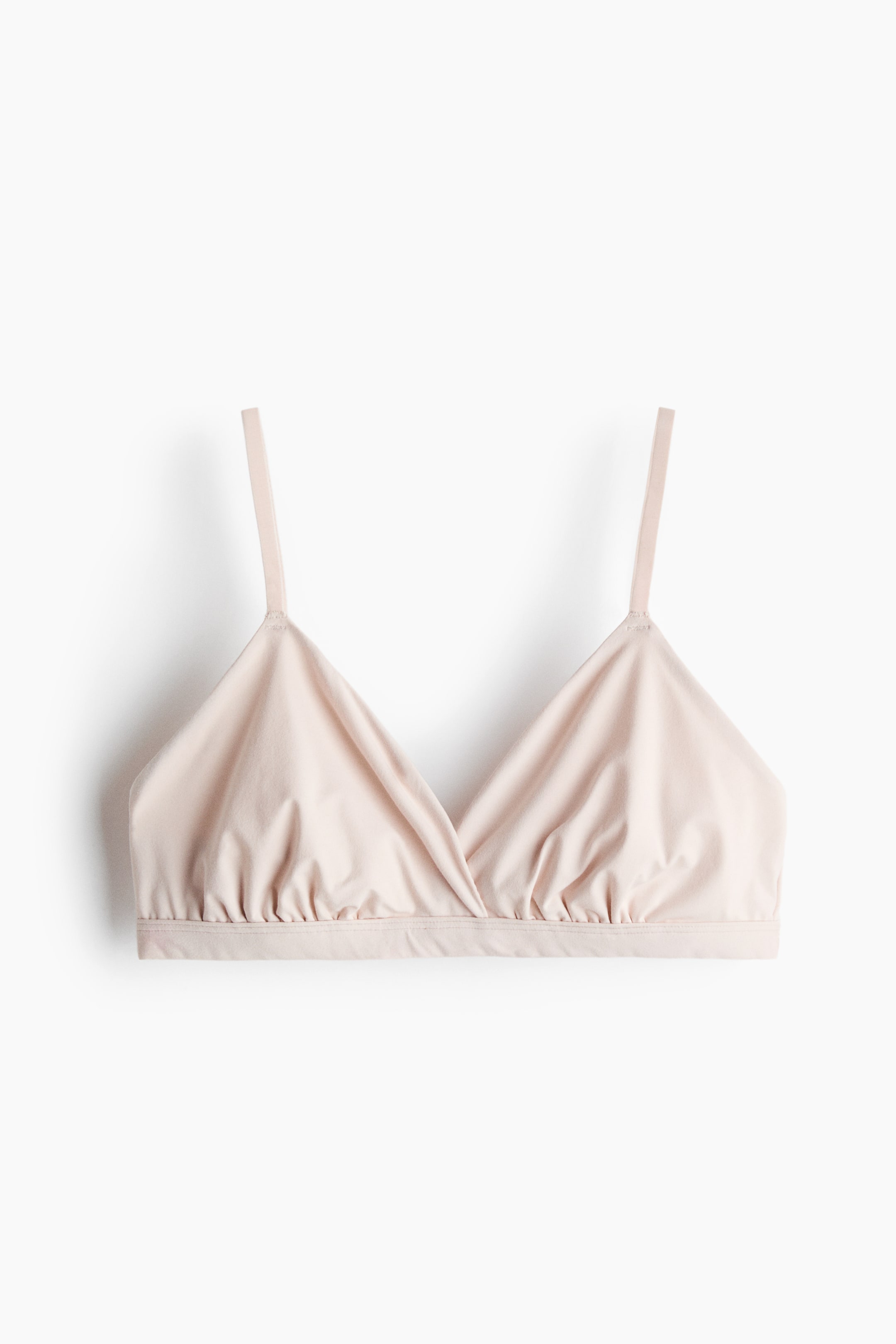 View larger image: Microfibre soft bra - Light beige - Ladies | H&M 1
