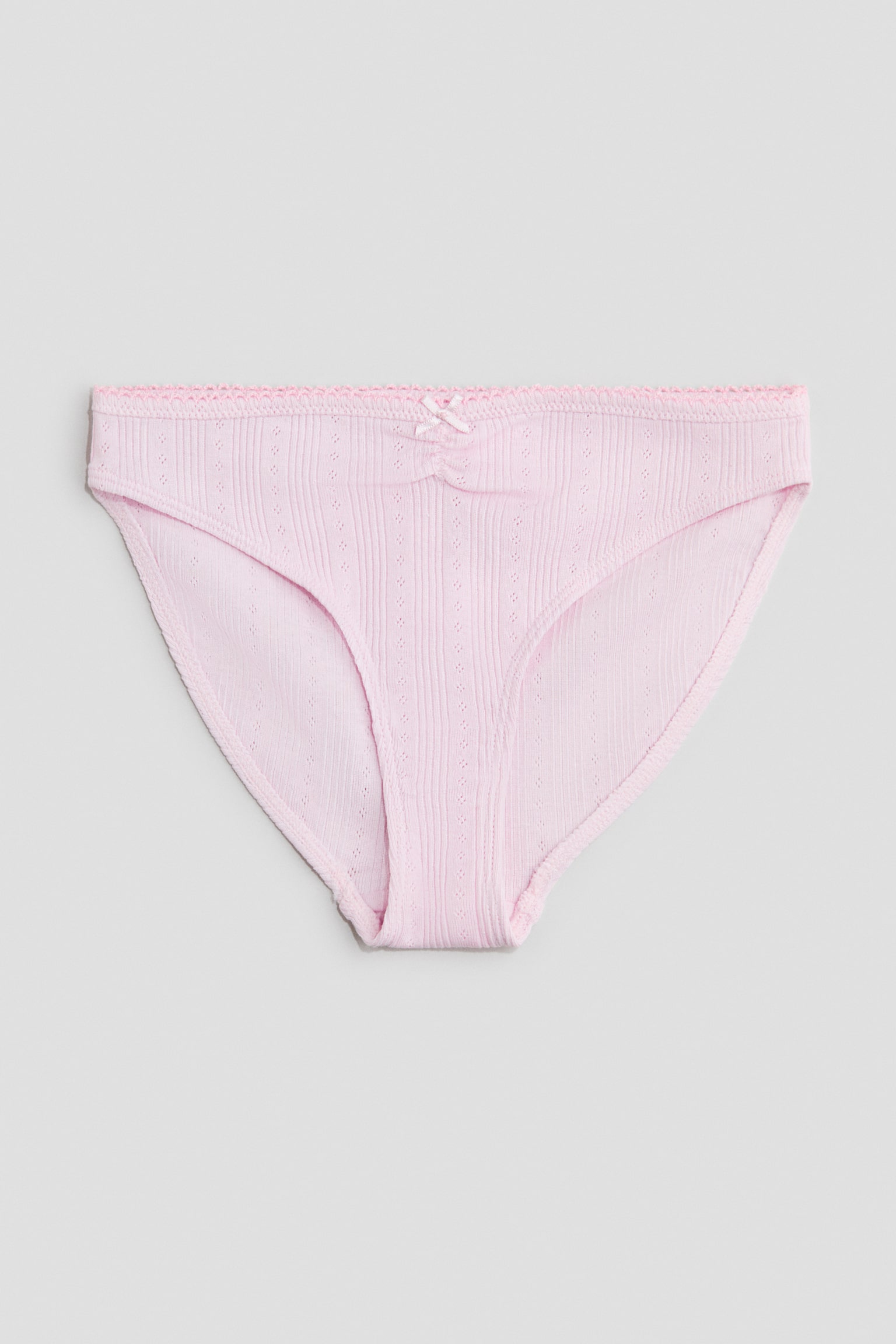 3-pack cotton briefs - Light blue/Light pink/White/Floral/Green/Pink/Grey - 3
