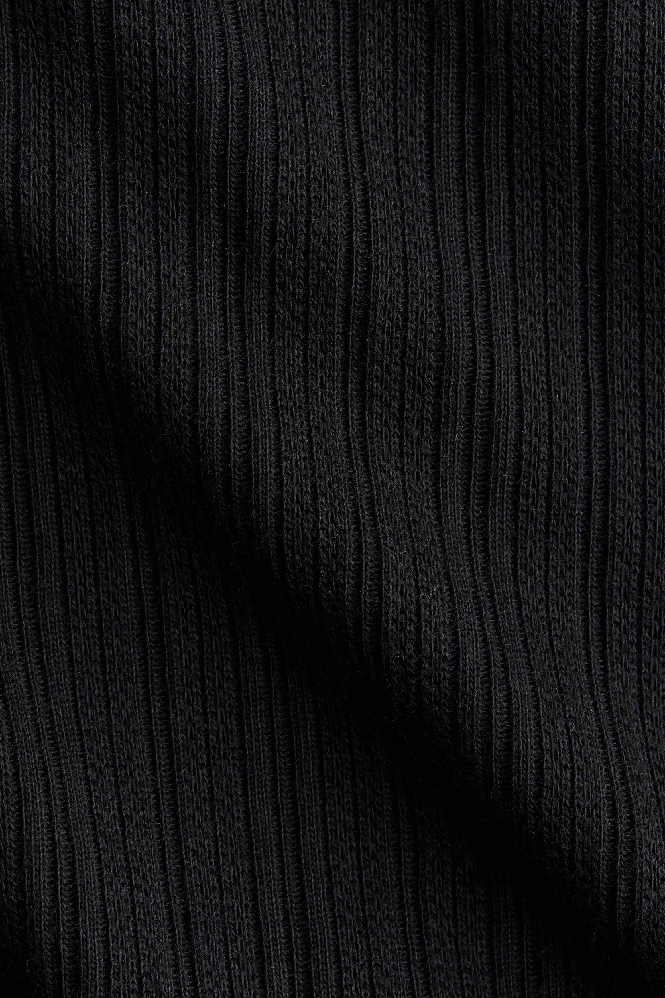 Ribbed turtleneck top