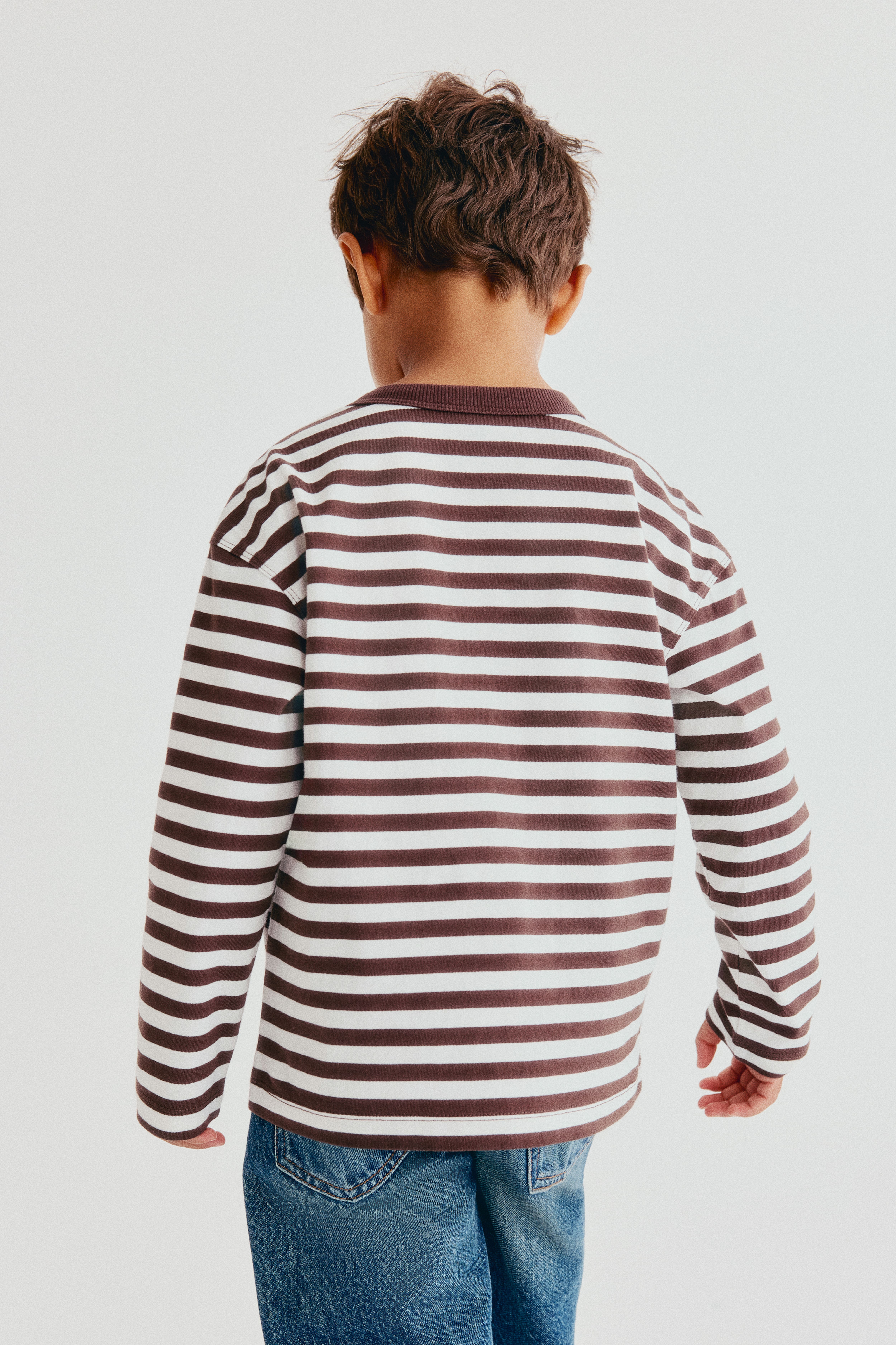 Long-Sleeved T-Shirt with Printed Motif