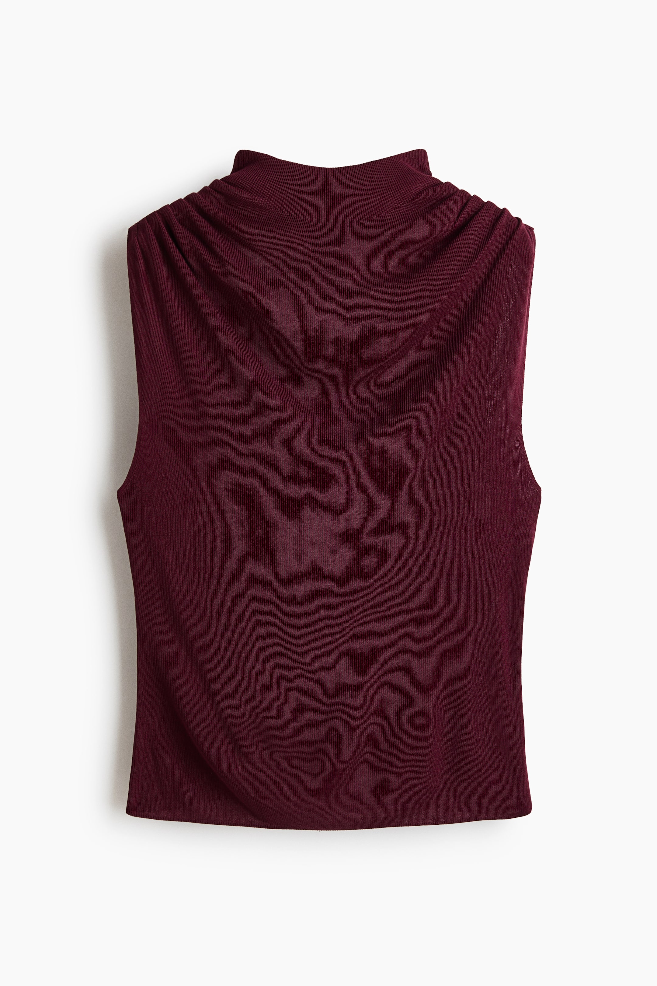 Draped Knit Top