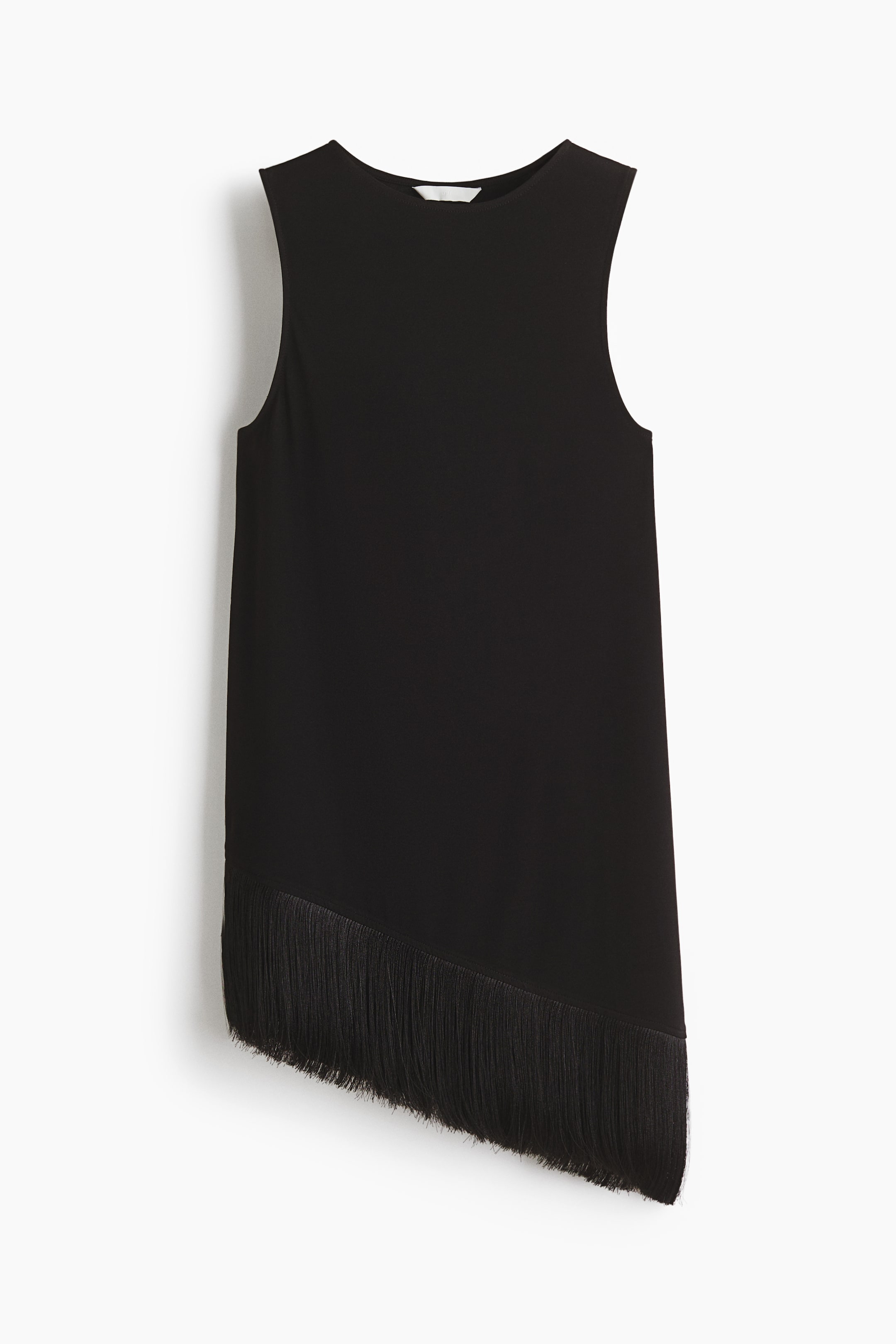 Haut asymétrique à franges