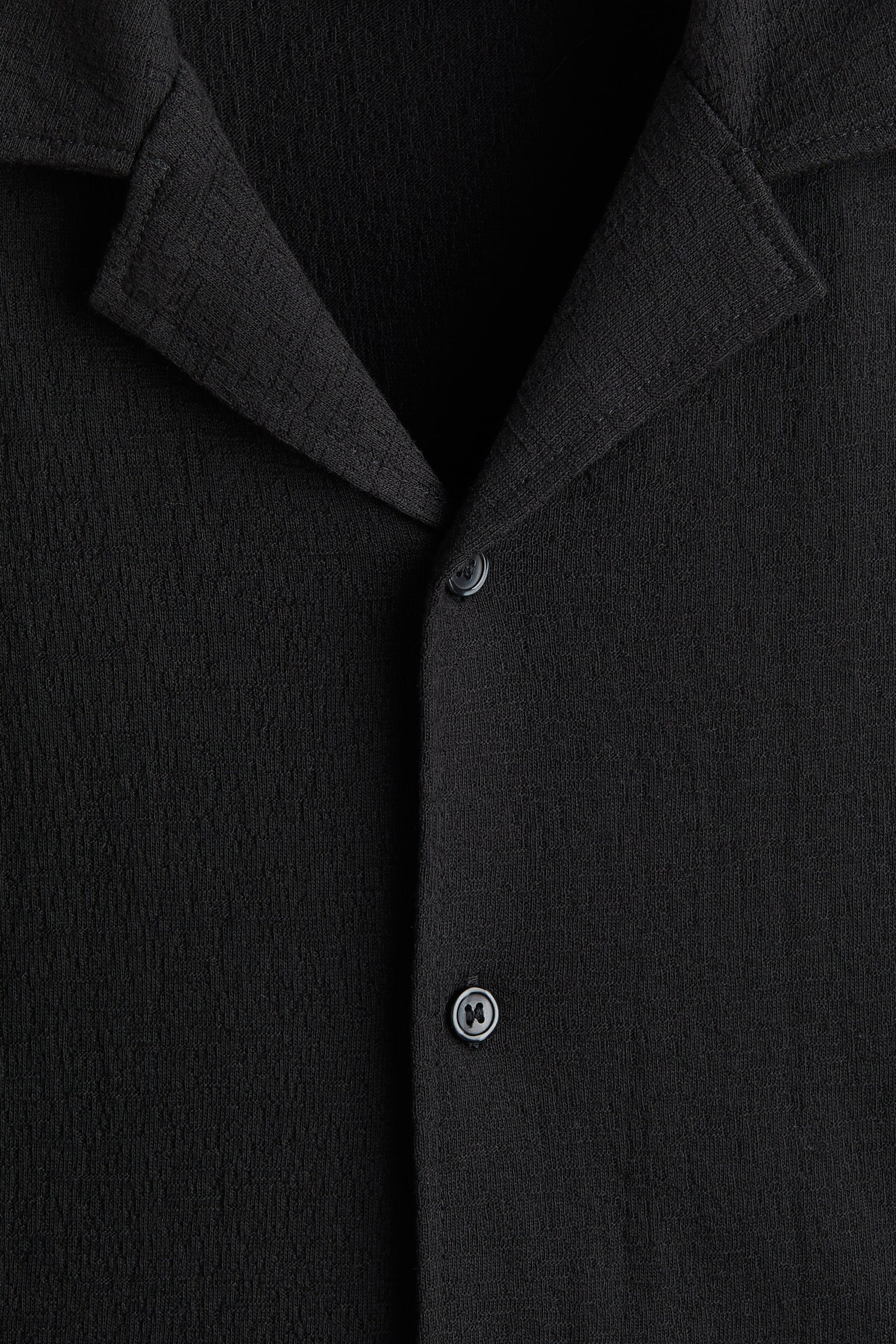 Camisa resort Regular Fit de punto - Negro/Verde caqui oscuro/Blanco/Beige oscuro/Verde caqui - 3