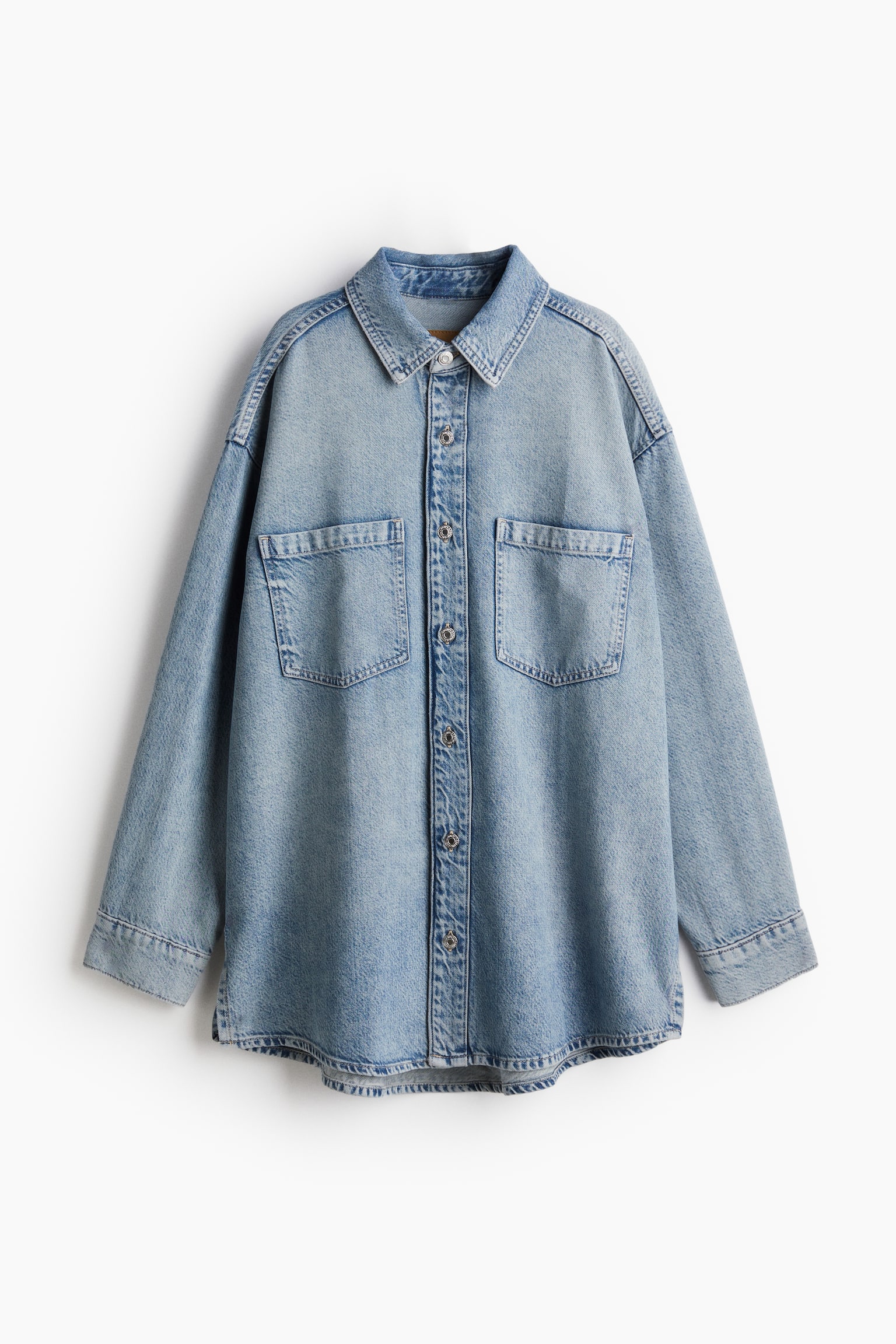 Feather Soft Denim shirt - Light denim blue/Dark denim blue/Light grey/Pale denim blue/Pale denim blue/Light denim blue/White/Pale denim blue - 2