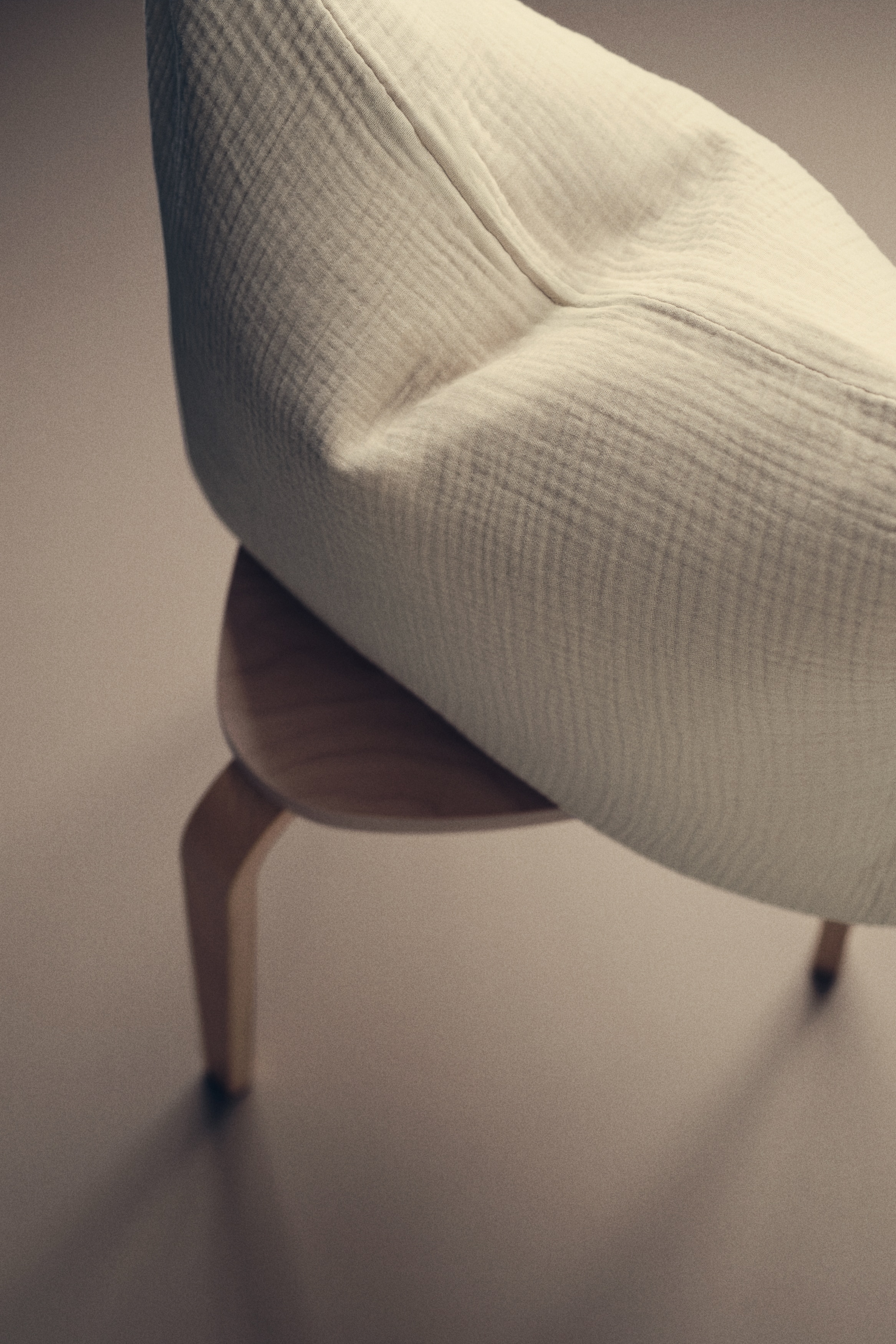 Cotton Muslin Pillowcase - Light beige/Light taupe/Dark beige/Light pink/Light blue/Brown/Light dusty green/Charcoal gray/White